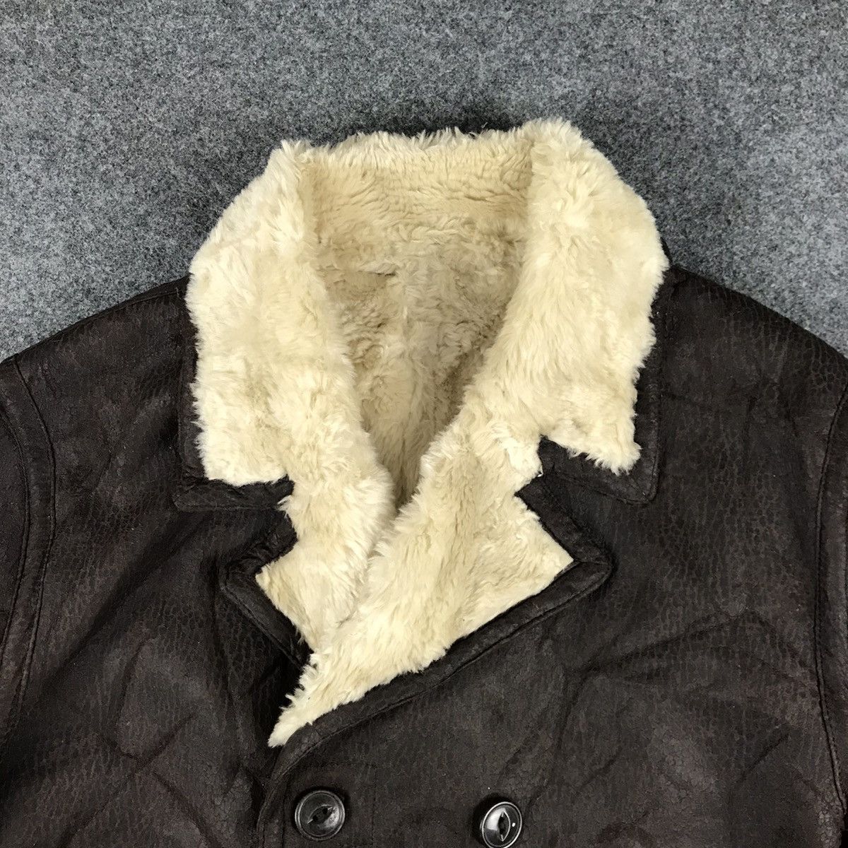Japanese Brand × PPFM × Vintage Ppfm fur leather jacket Rare Design Size US L / EU 52-54 / 3 - 3 Thumbnail