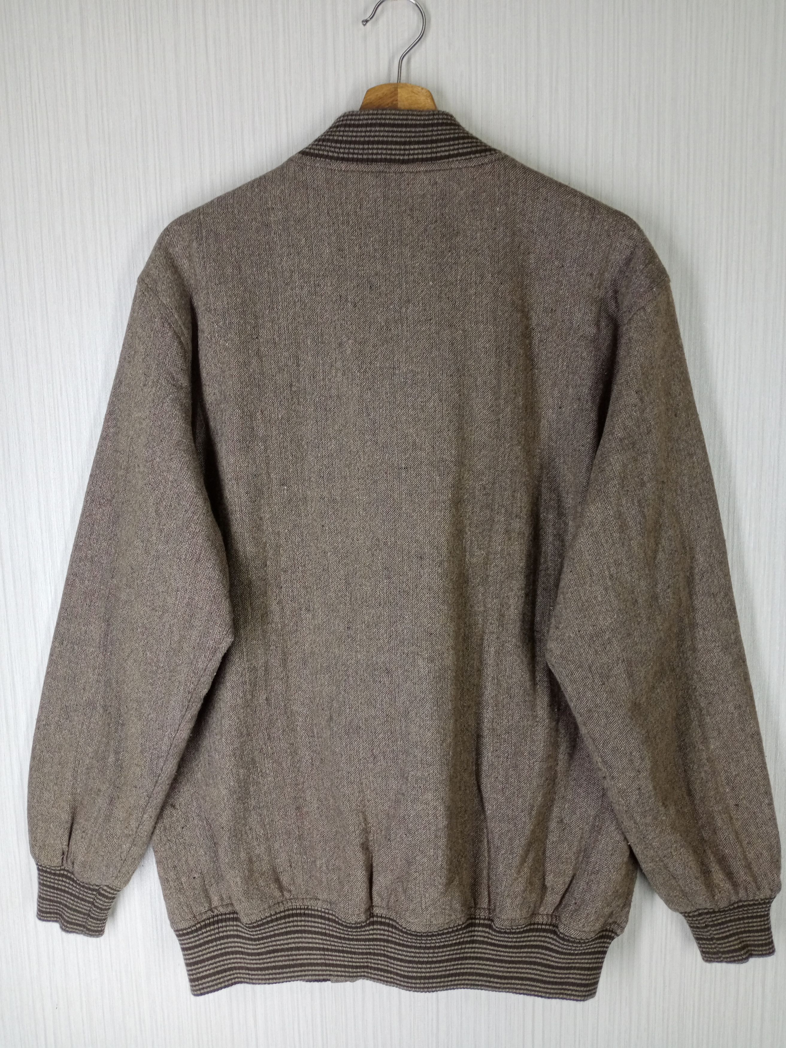 Woolrich Woolen Mills Rare Vintage 90s Woolrich Bomber Wool Varsity Jacket Size US L / EU 52-54 / 3 - 6 Thumbnail