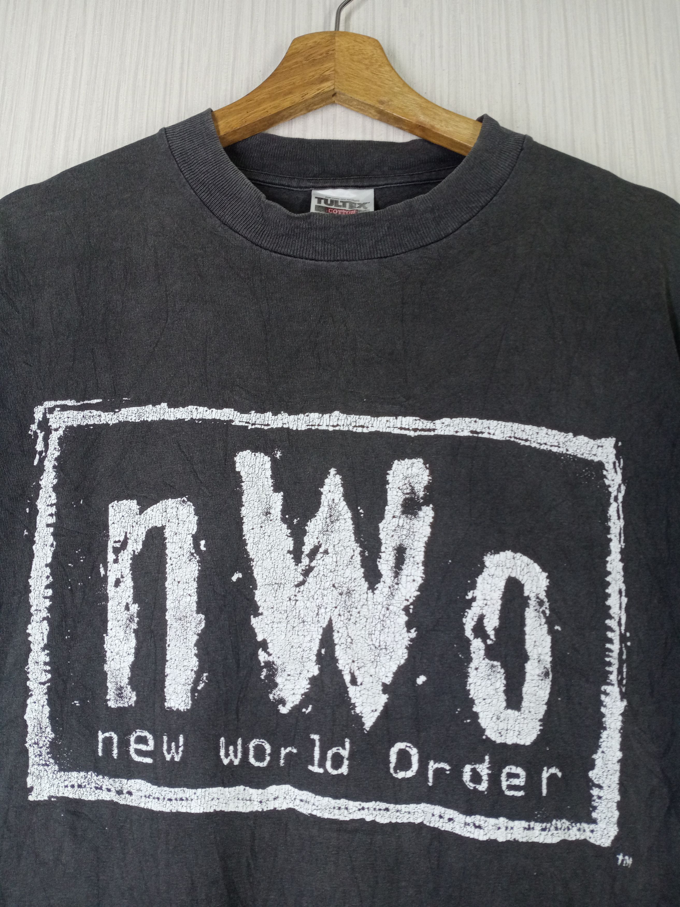 Vintage × WCW/nWo × WWE Rare Vintage New World Order Tshirt Hulk Hogan Kevin Nash Size US M / EU 48-50 / 2 - 2 Thumbnail