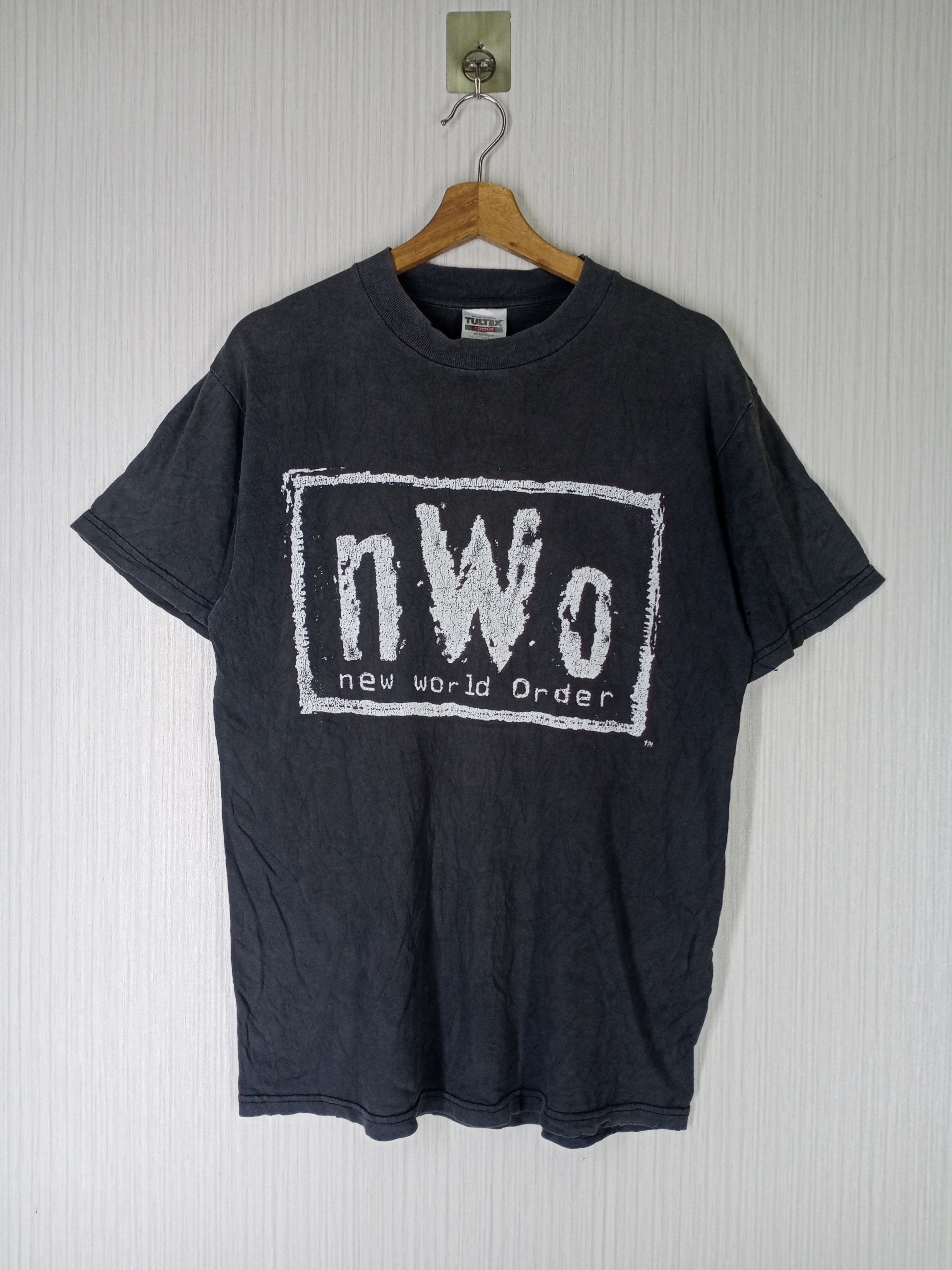 Vintage × WCW/nWo × WWE Rare Vintage New World Order Tshirt Hulk Hogan Kevin Nash Size US M / EU 48-50 / 2 - 1 Thumbnail