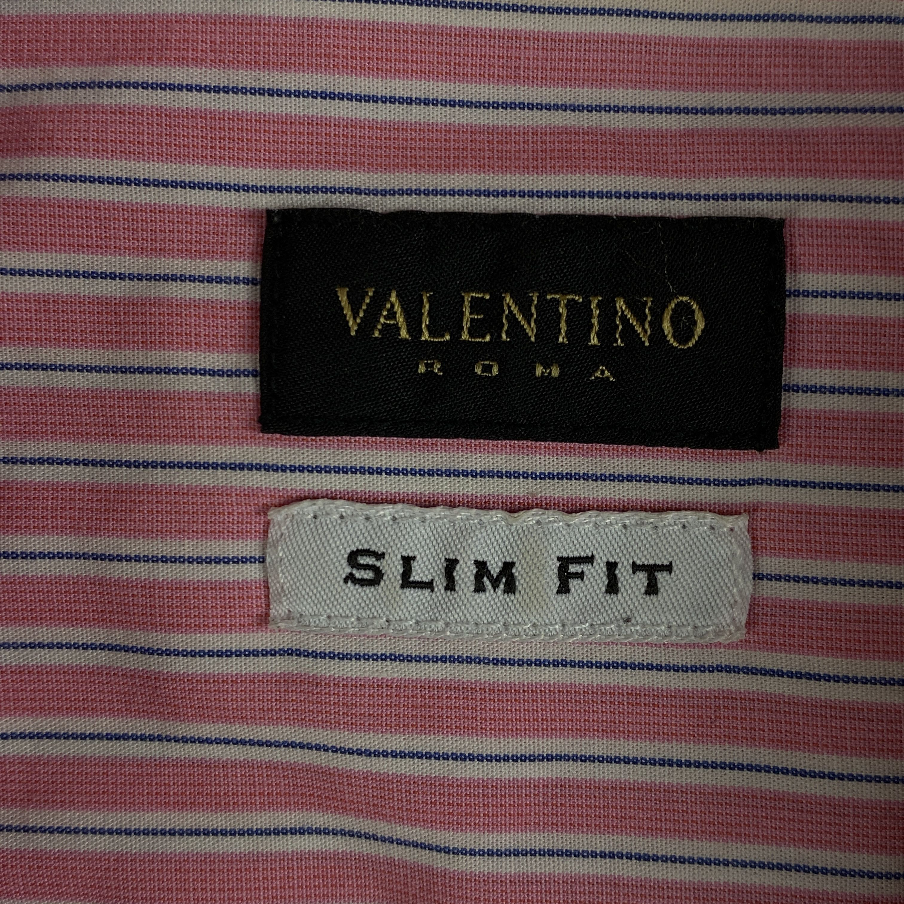 Valentino × Vintage Mens Shirt Long Sleeve Valentino Vintage Size 17 / 43 Size US S / EU 44-46 / 1 - 4 Thumbnail