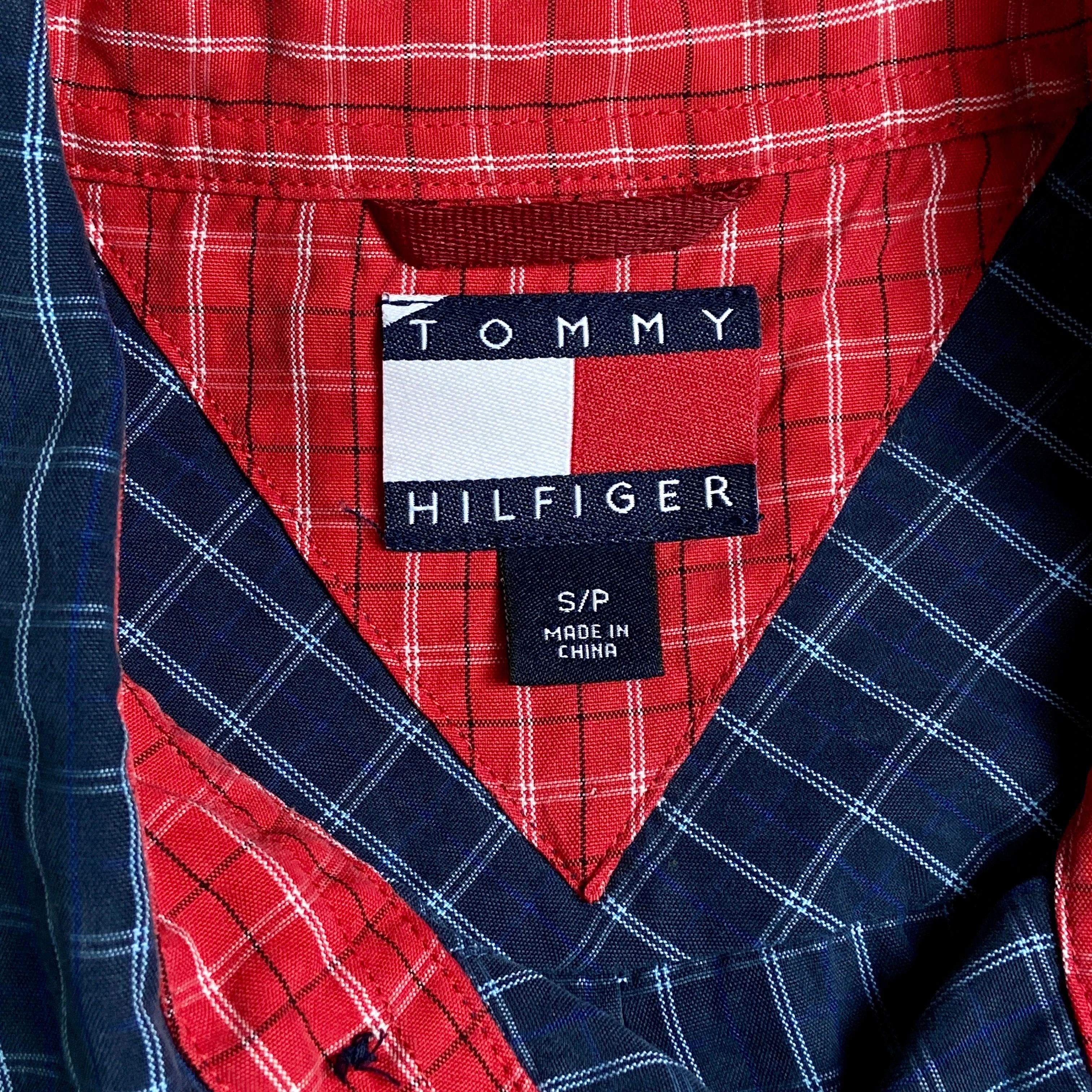 Tommy Hilfiger × Vintage Mens Shirt Short Sleeve Tommy Hilfiger Vintage Size S Size US S / EU 44-46 / 1 - 4 Thumbnail