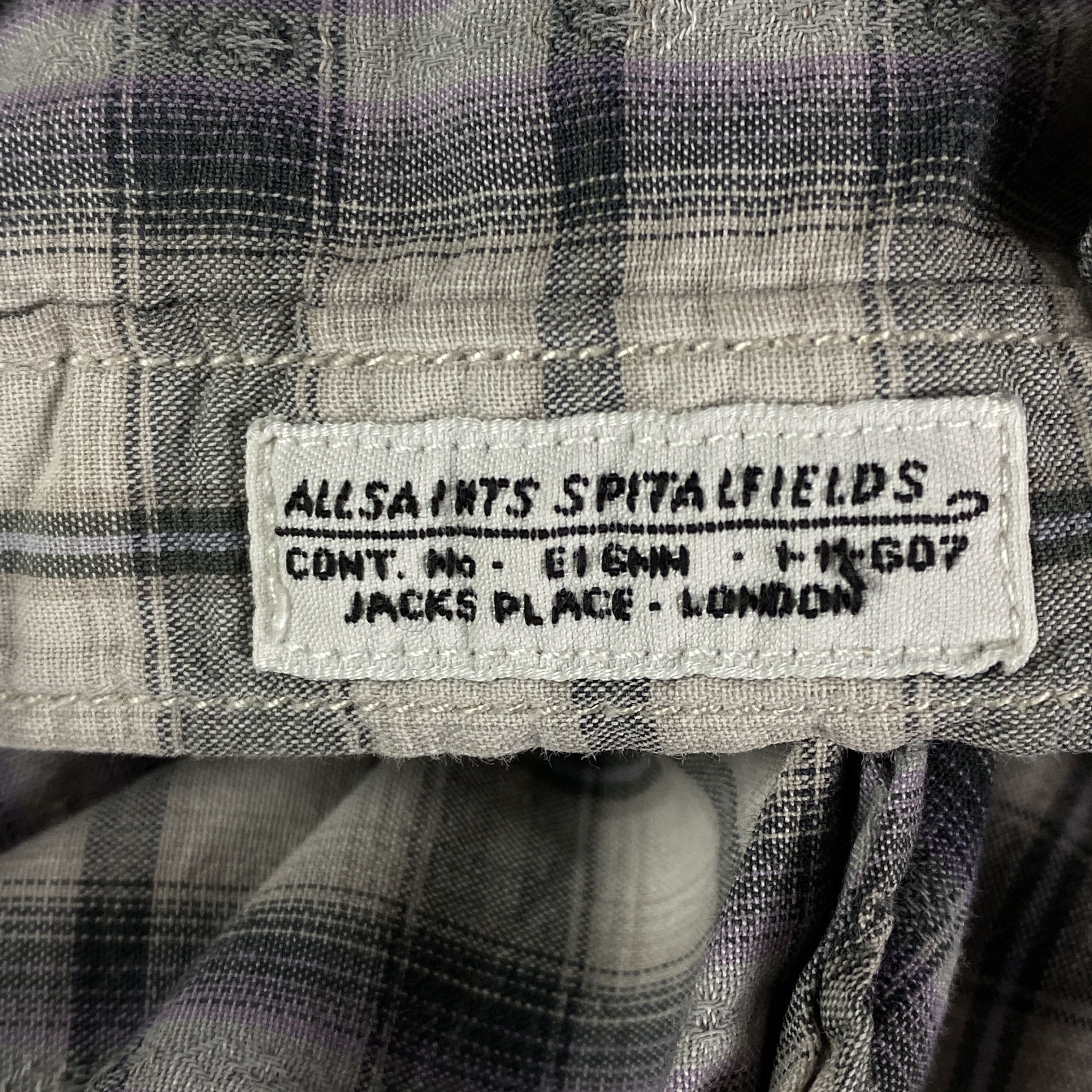 Allsaints Mens Allsaints Shirt Long Sleeve Size S Size US S / EU 44-46 / 1 - 5 Thumbnail
