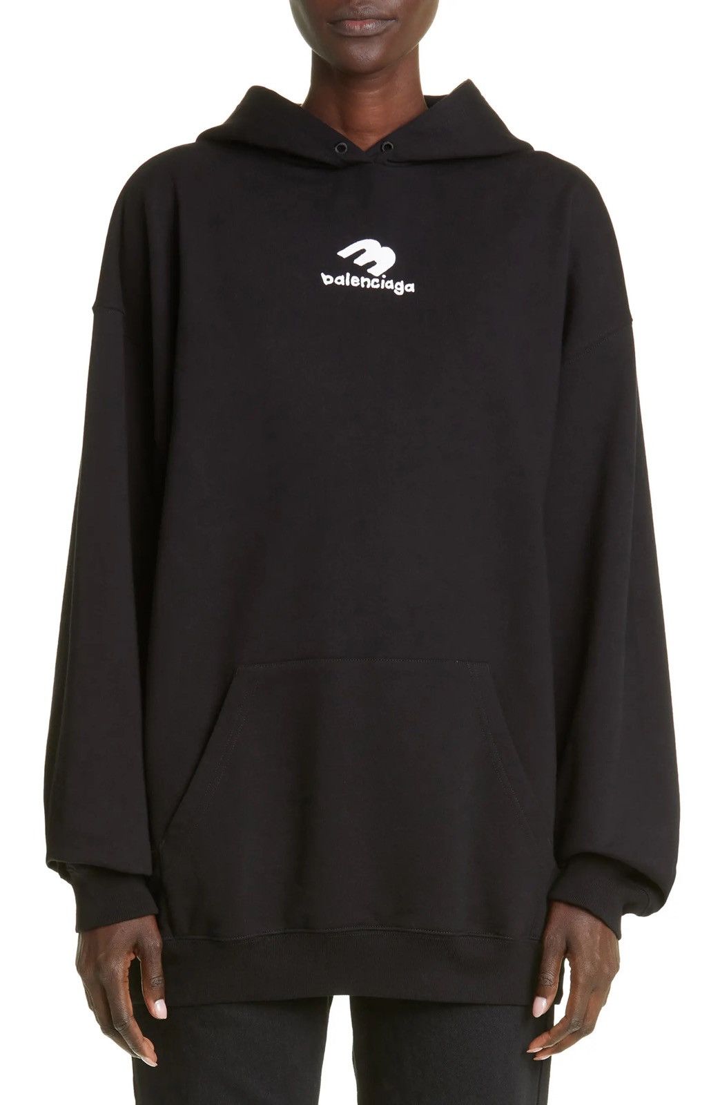 Balenciaga Hand Drawn 3B Logo Hoodie Retail: $995