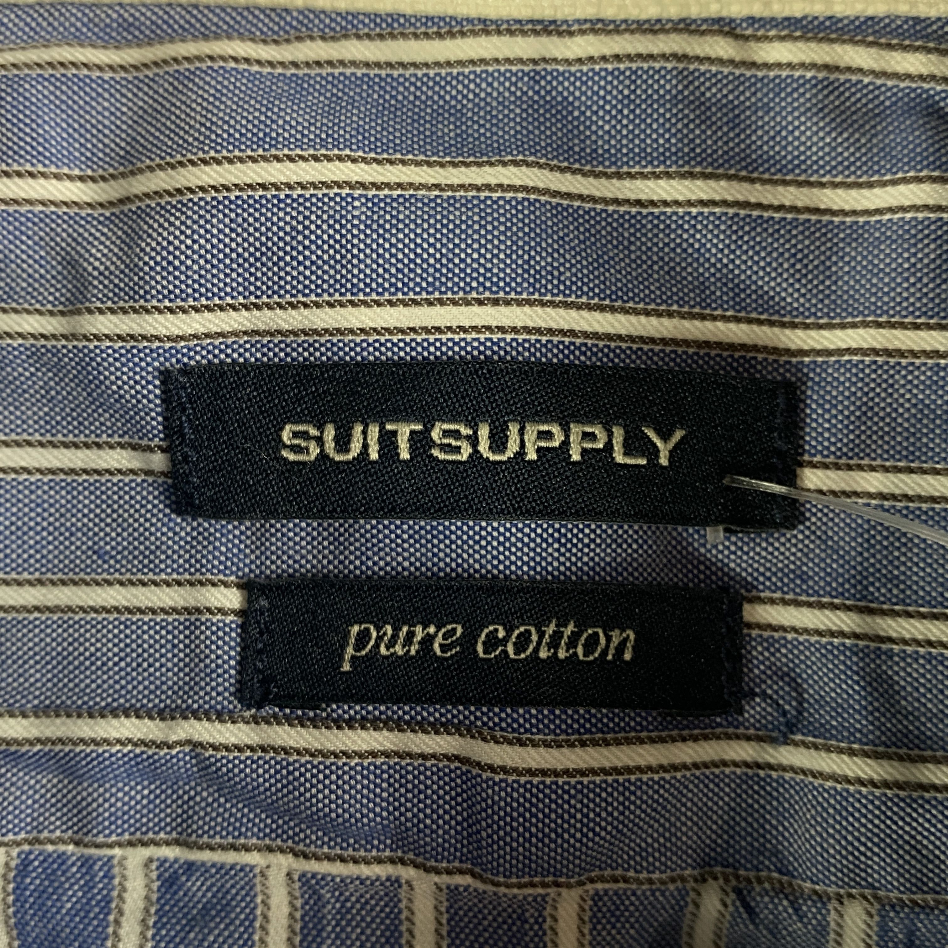 Suitsupply Mens Shirt Long Sleeve Suitsupply Size 38/15 Size US M / EU 48-50 / 2 - 4 Thumbnail