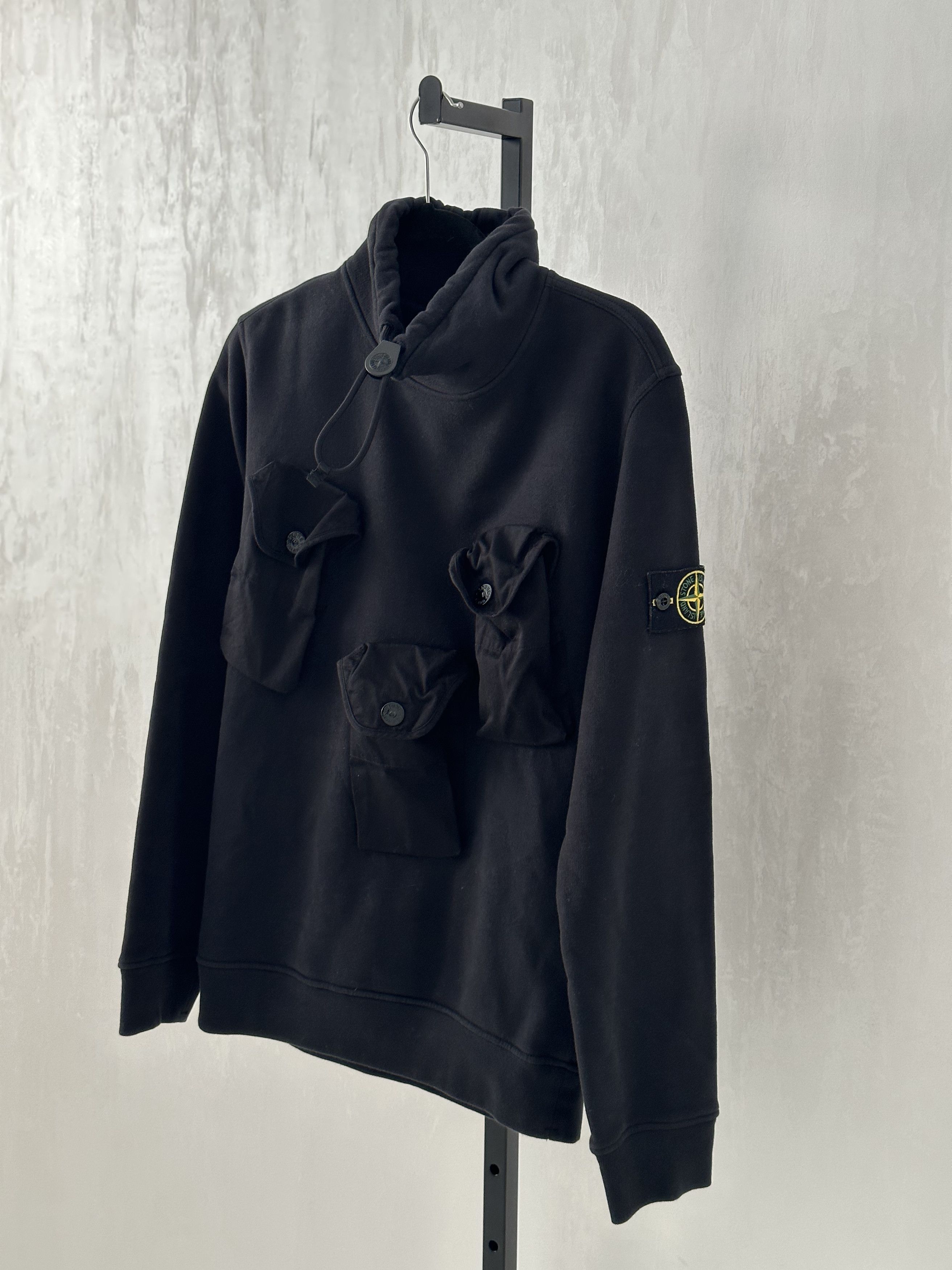 Stone Island Multi Pocket Detail Mock Neck - Tops Stone Island Multi Pocket Detail Mock Neck - Tops