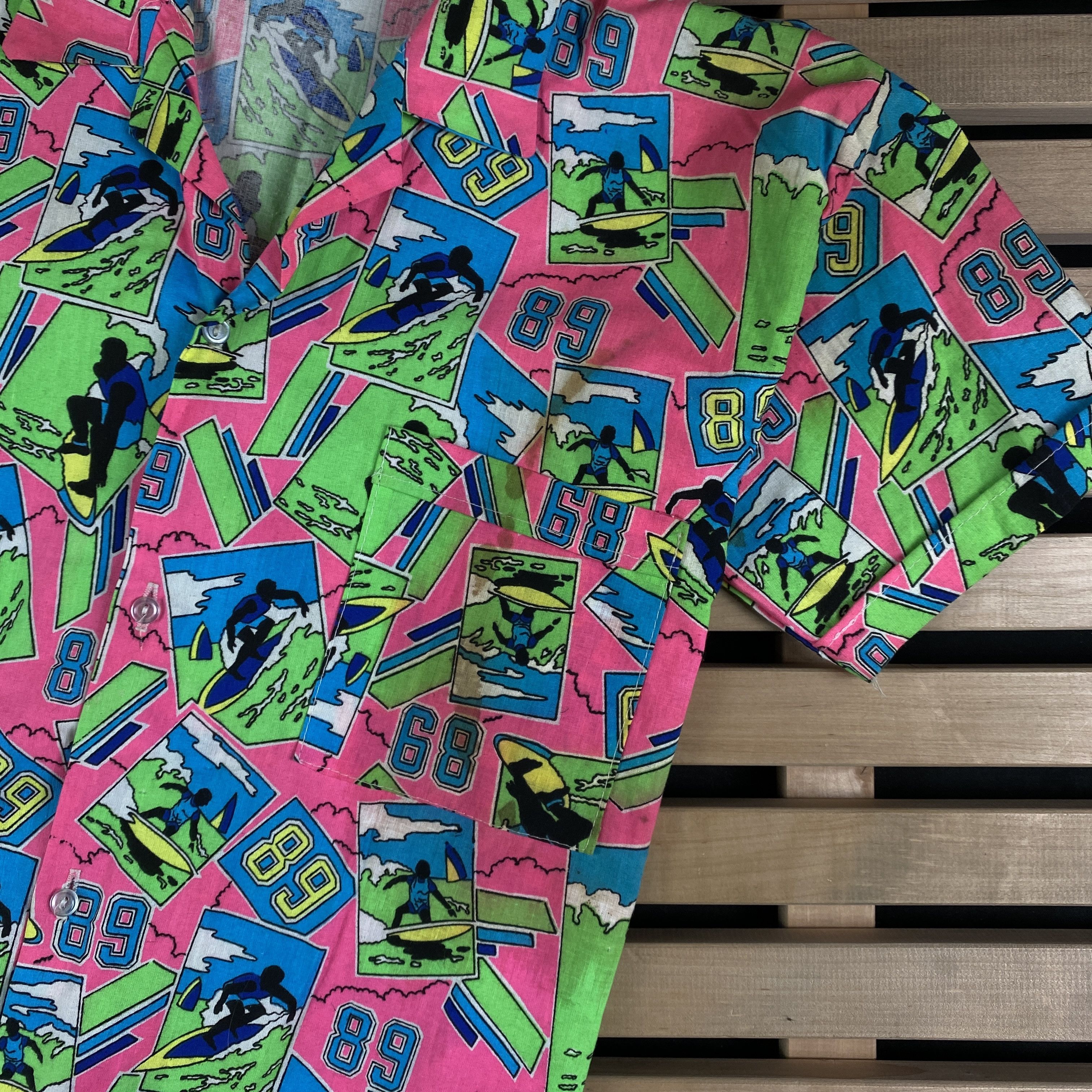 Vintage Mens Crazy Shirt Surfing Size M Size US M / EU 48-50 / 2 - 4 Thumbnail