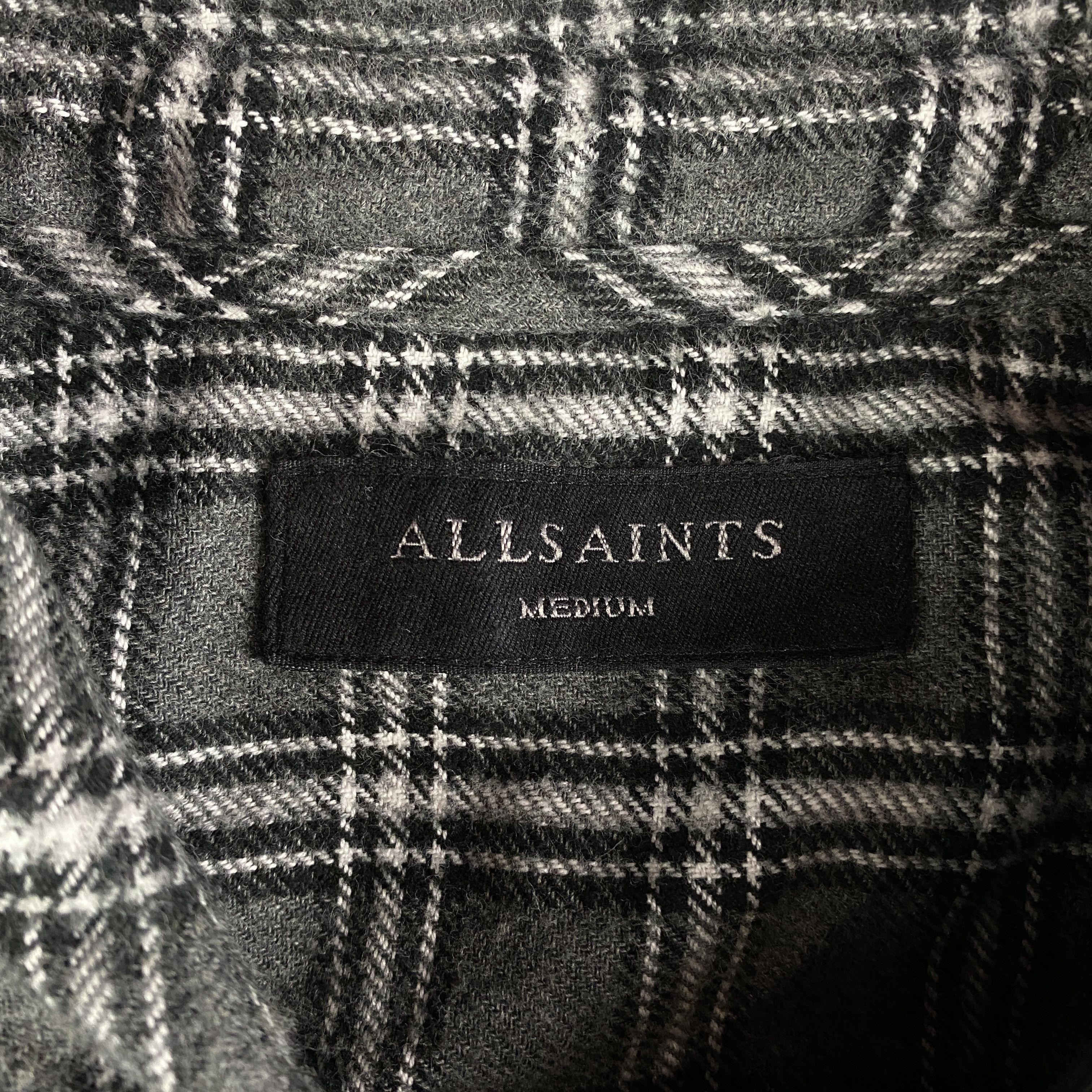 Allsaints Mens Allsaints Shirt Long Sleeve Size M Size US M / EU 48-50 / 2 - 3 Thumbnail