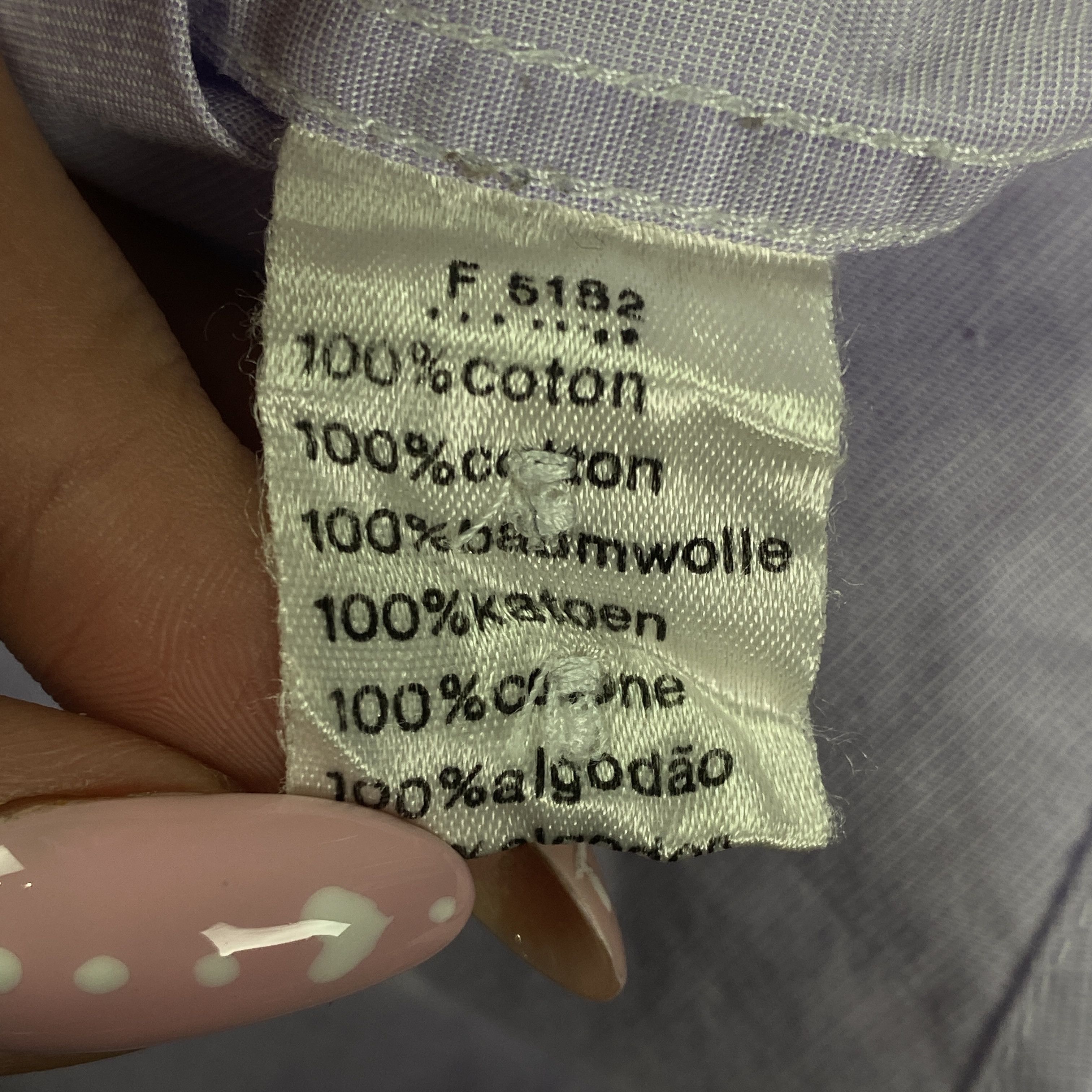 Lacoste × Vintage Mens Lacoste Vintage Shirt Size 42 Size US M / EU 48-50 / 2 - 7 Thumbnail