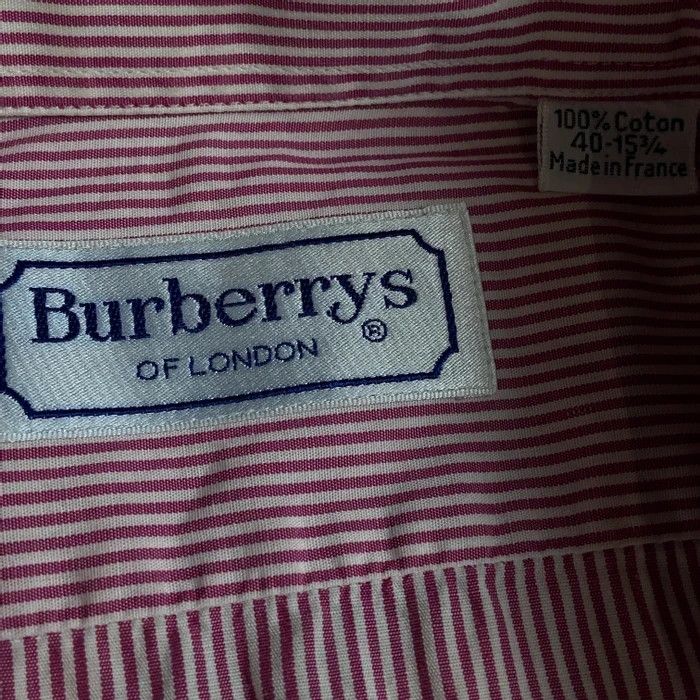 Burberry × Vintage Mens Shirt Long Sleeve Burberrys Vintage Size 40 L Size US L / EU 52-54 / 3 - 4 Thumbnail
