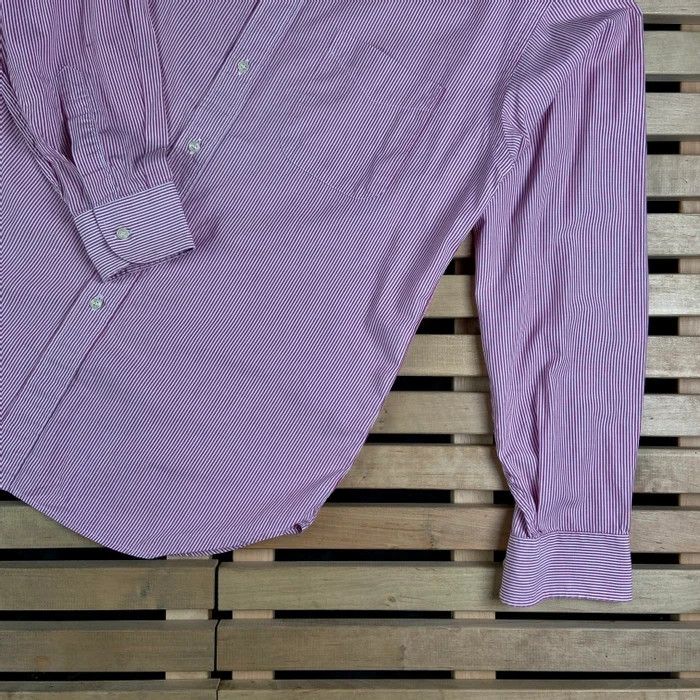 Burberry × Vintage Mens Shirt Long Sleeve Burberrys Vintage Size 40 L Size US L / EU 52-54 / 3 - 3 Thumbnail
