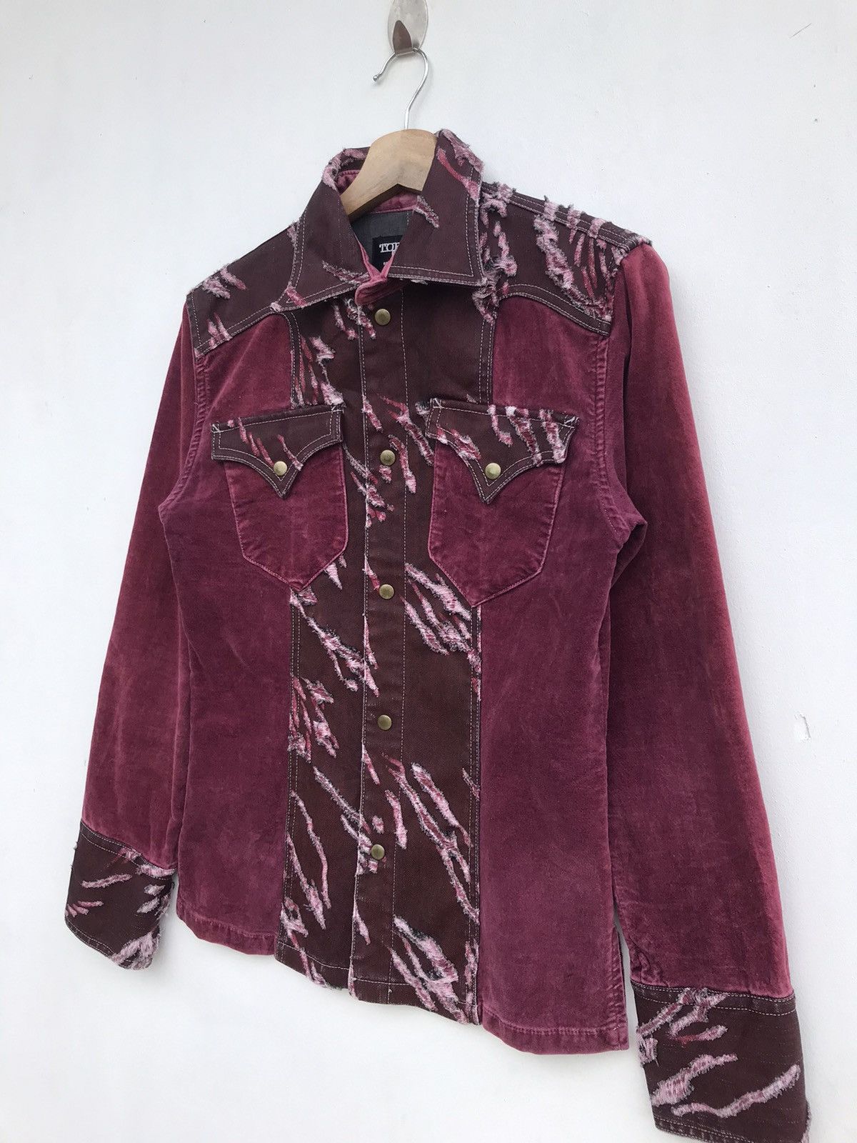 Tornado Mart Vintage Tornado Mart Avant-Garde Distressed Patchwork Jacket Size S / US 4 / IT 40 - 5 Thumbnail