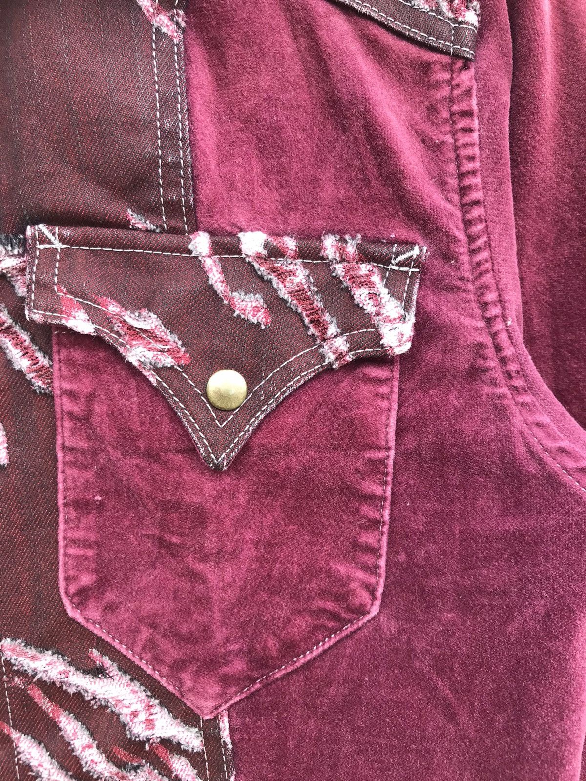Tornado Mart Vintage Tornado Mart Avant-Garde Distressed Patchwork Jacket Size S / US 4 / IT 40 - 8 Thumbnail