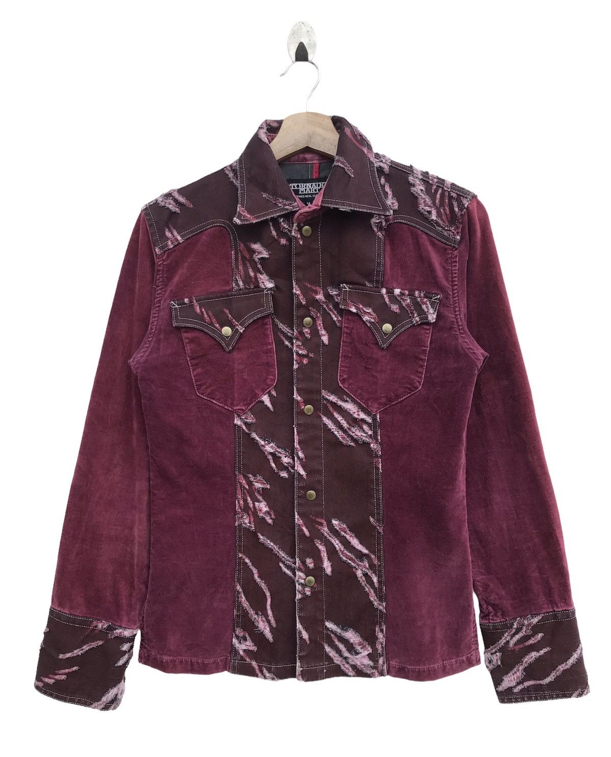 Tornado Mart Vintage Tornado Mart Avant-Garde Distressed Patchwork Jacket Size S / US 4 / IT 40 - 1 Thumbnail