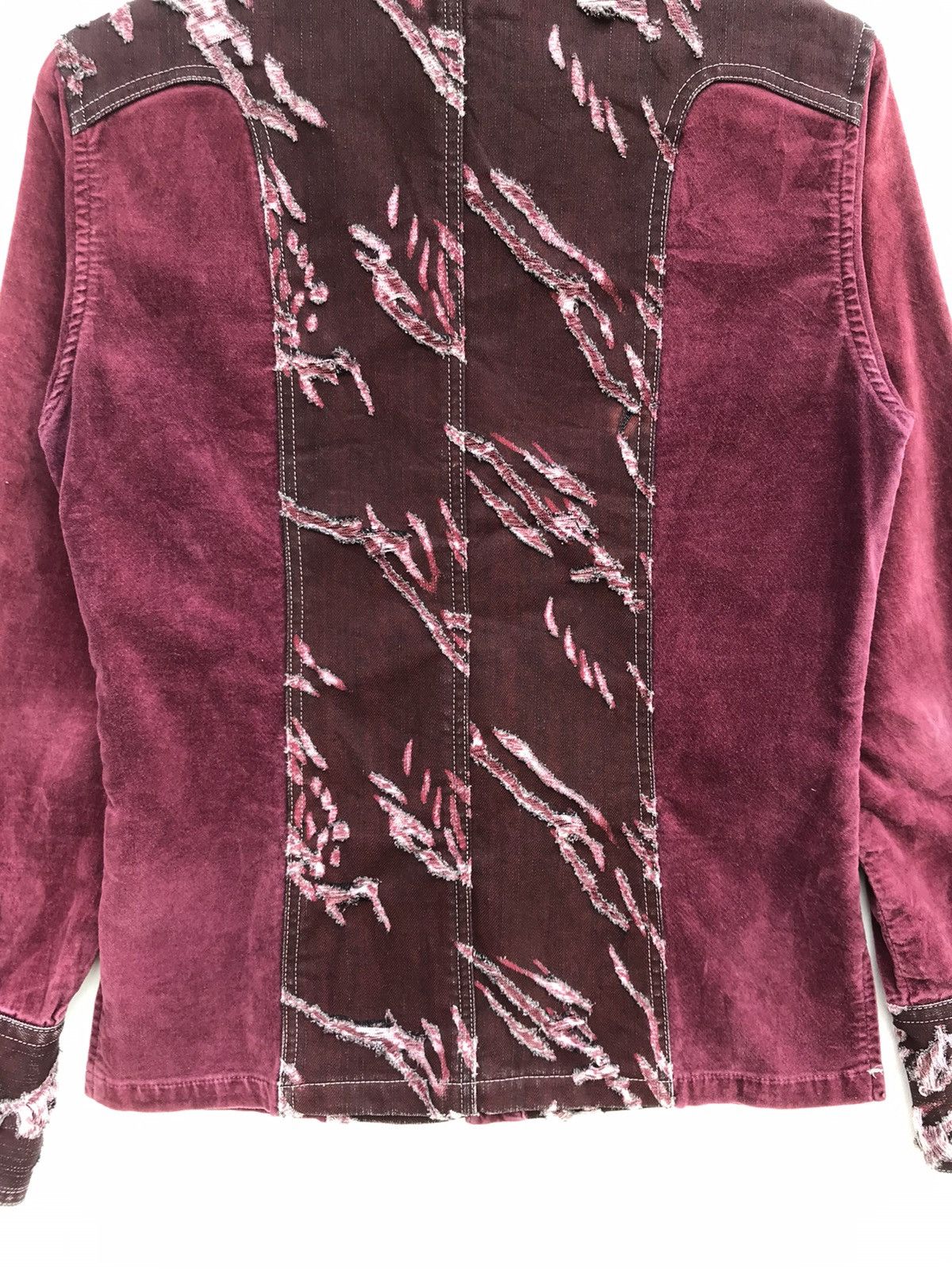 Tornado Mart Vintage Tornado Mart Avant-Garde Distressed Patchwork Jacket Size S / US 4 / IT 40 - 14 Thumbnail