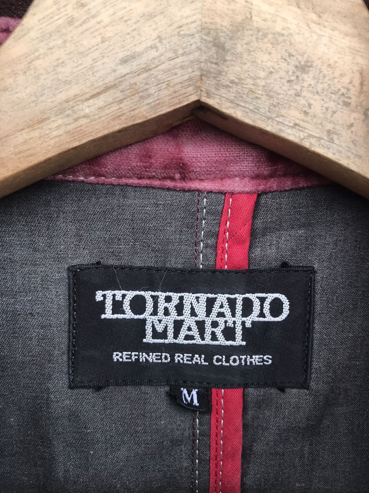Tornado Mart Vintage Tornado Mart Avant-Garde Distressed Patchwork Jacket Size S / US 4 / IT 40 - 3 Thumbnail