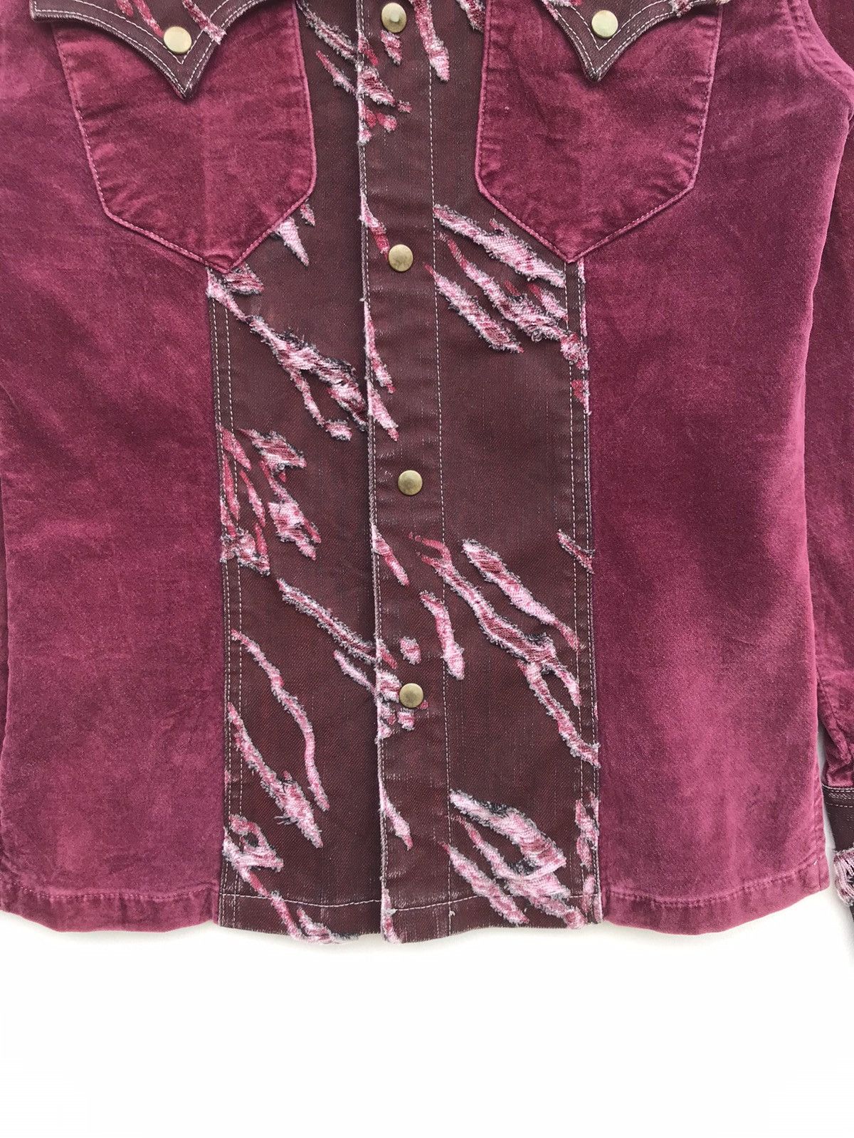 Tornado Mart Vintage Tornado Mart Avant-Garde Distressed Patchwork Jacket Size S / US 4 / IT 40 - 10 Thumbnail