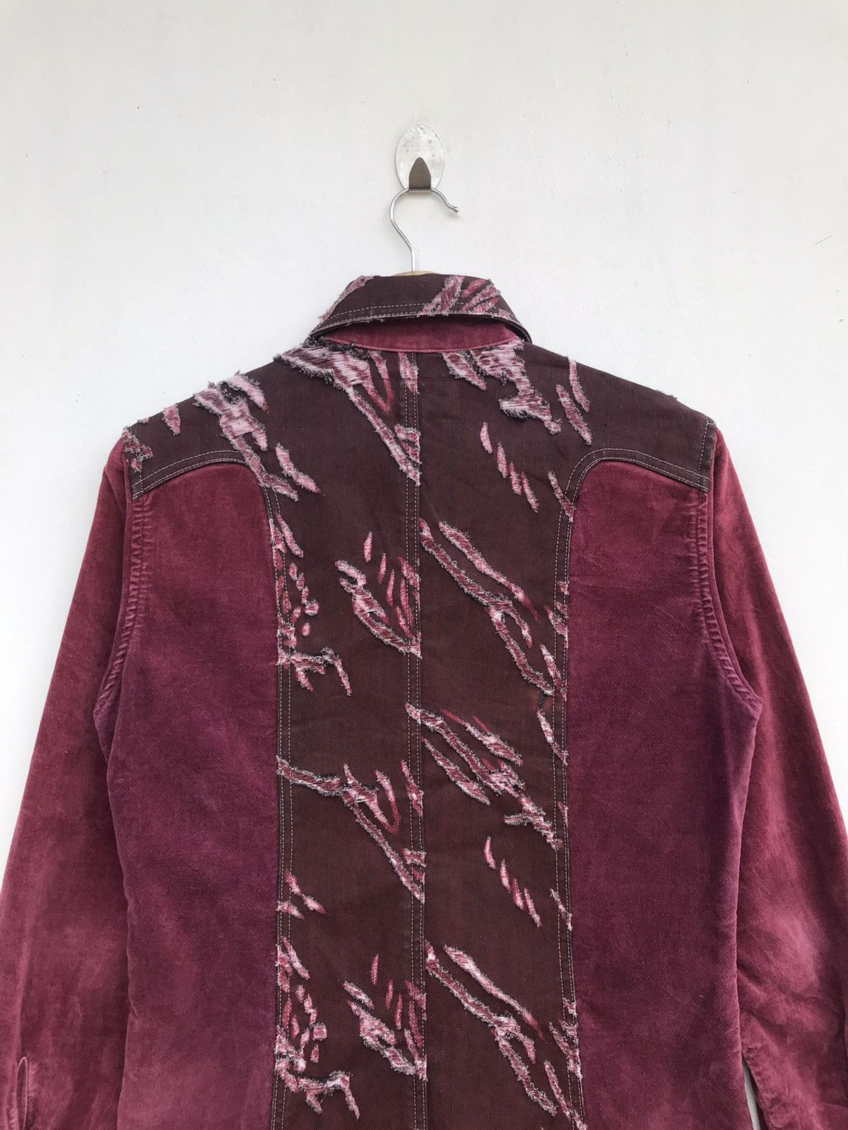 Tornado Mart Vintage Tornado Mart Avant-Garde Distressed Patchwork Jacket Size S / US 4 / IT 40 - 13 Thumbnail