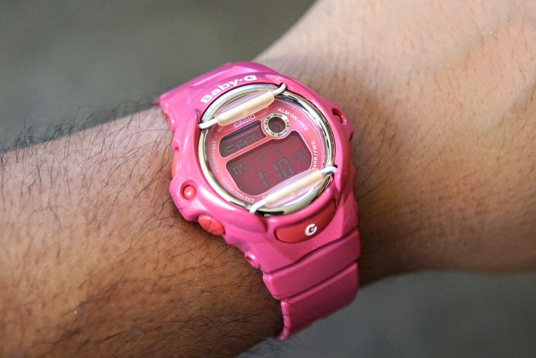 G Shock Casio Baby G Shock BG169R Pink Watch Grailed