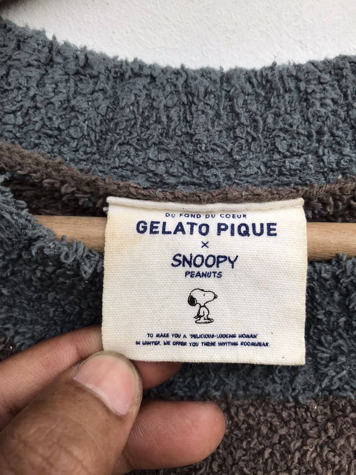 Cartoon Network Gelato Pique x Peanuts Charlie Brown Fleece Sweater Size M Size US M / EU 48-50 / 2 - 3 Thumbnail