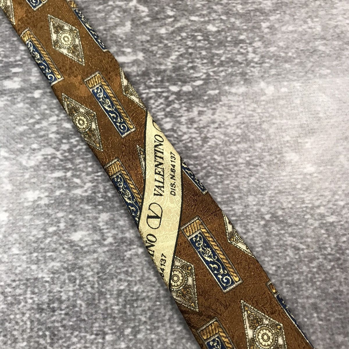 Valentino Vintage Silk Valentino Cravatte Made in Italy Tie Size ONE SIZE - 4 Thumbnail
