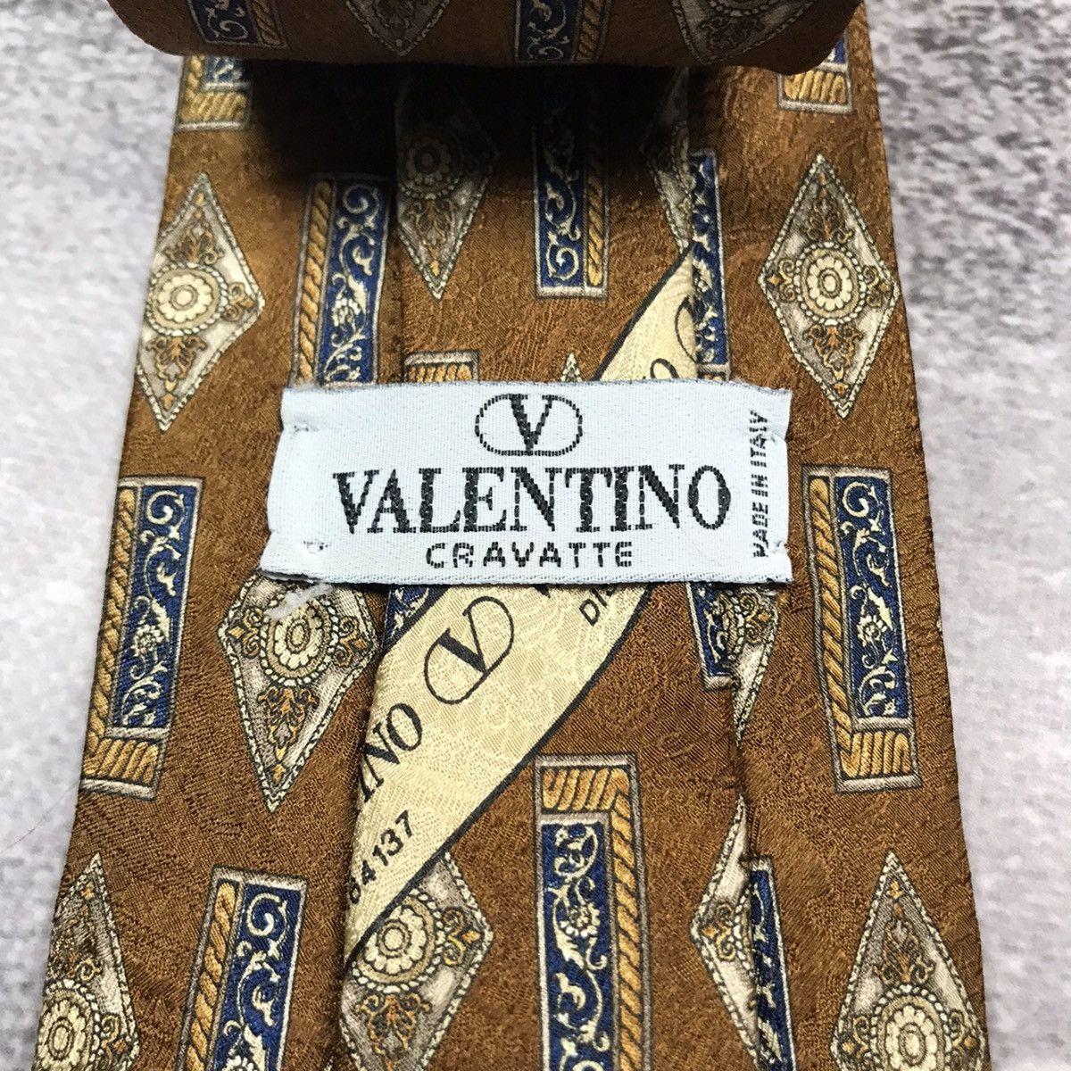Valentino Vintage Silk Valentino Cravatte Made in Italy Tie Size ONE SIZE - 3 Thumbnail