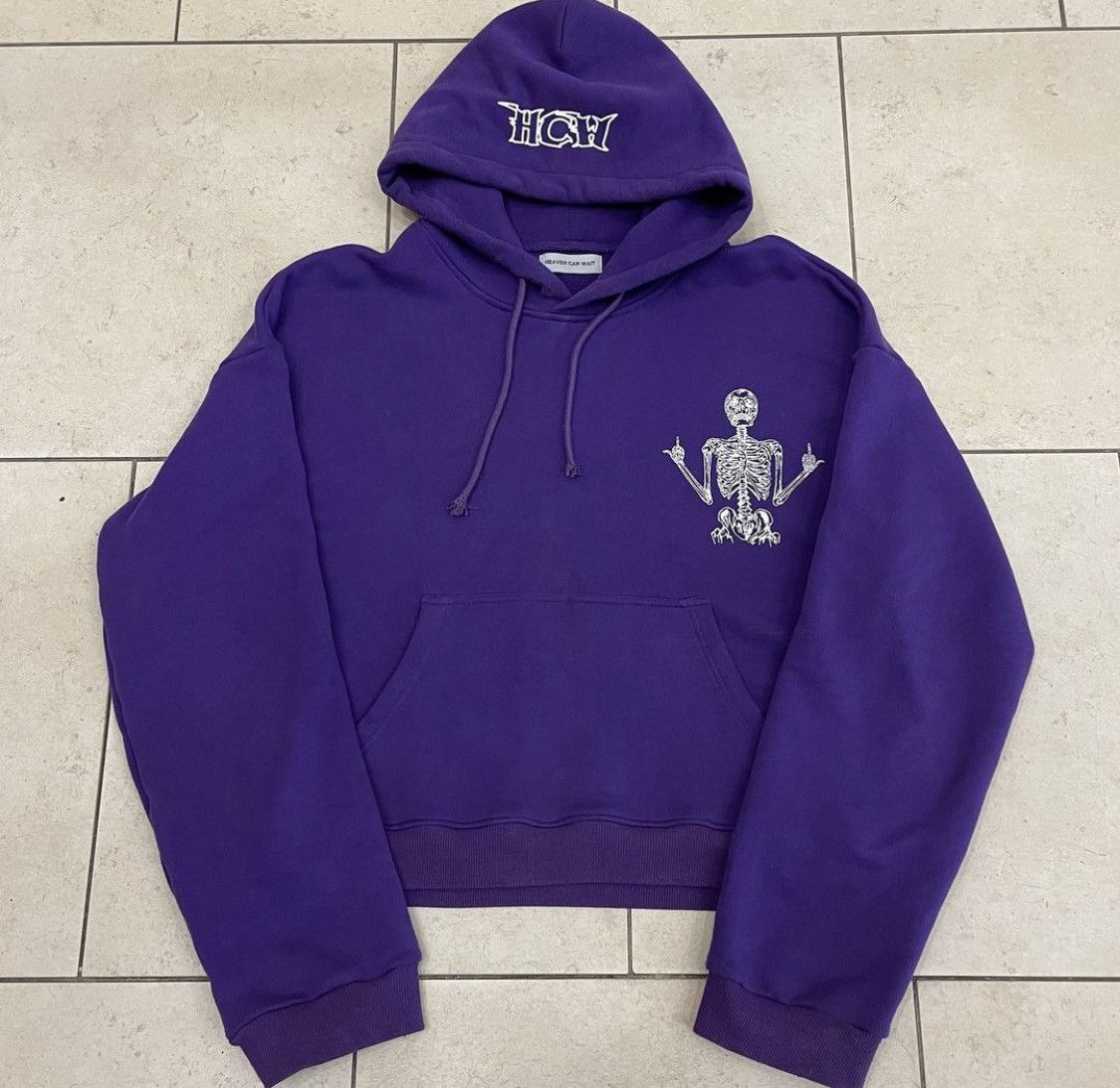 Heaven Can Wait Fur Zip hoodie FUR ZIP HOODIE (BLACK