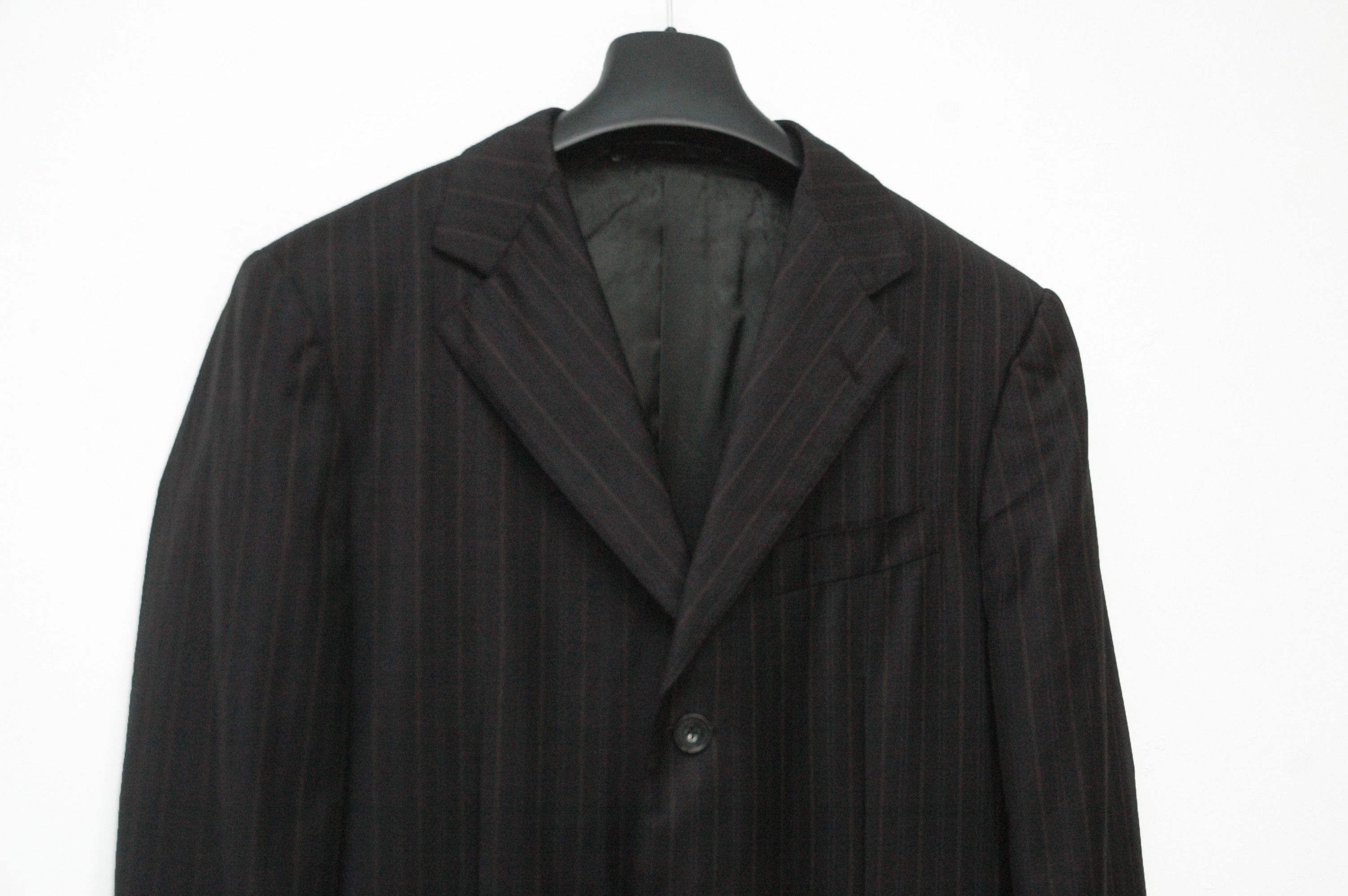Ermenegildo Zegna Ermenegildo Zegna Vintage Wool Silk Suit Blazer Size 48R - 2 Thumbnail