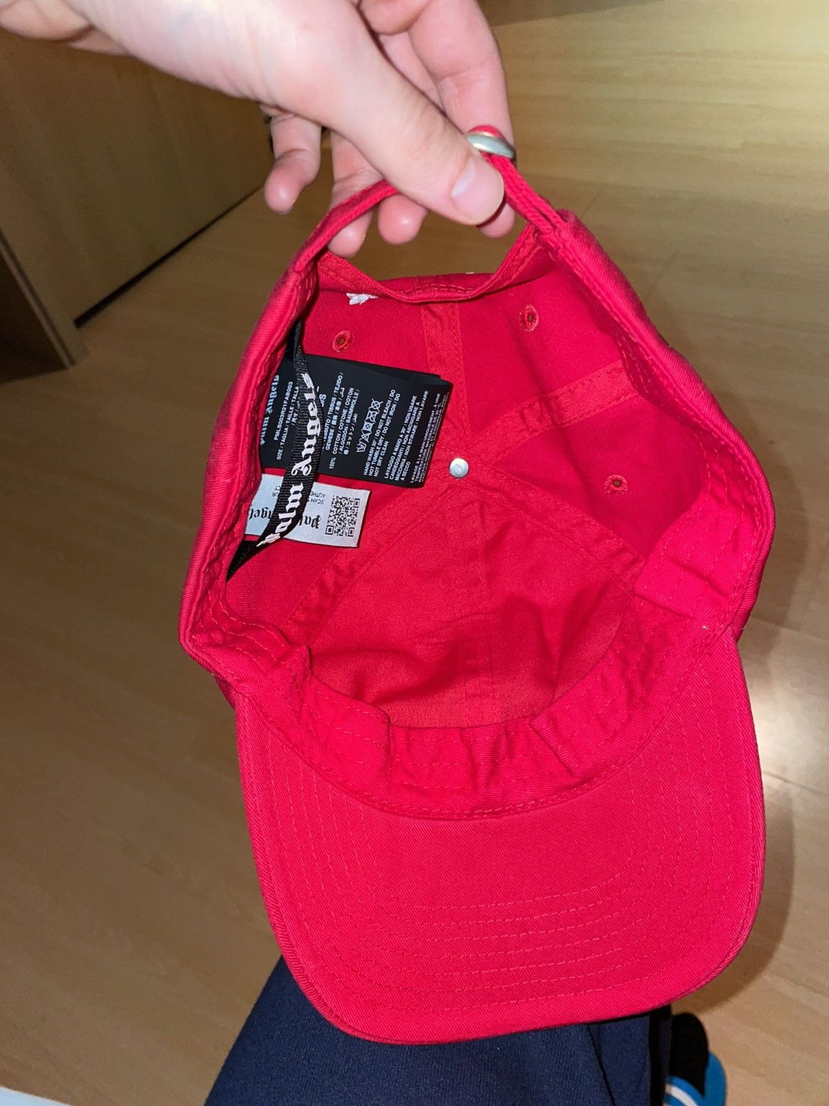 Palm Angels Palm angels logo cap red Size ONE SIZE - 7 Thumbnail