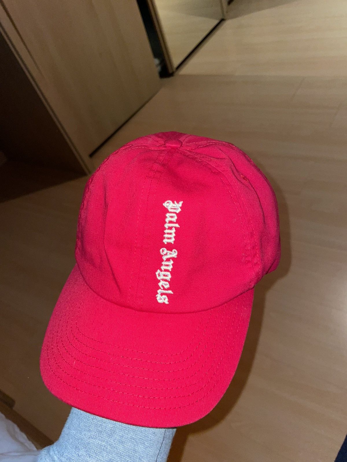 Palm Angels Palm angels logo cap red Size ONE SIZE - 3 Thumbnail