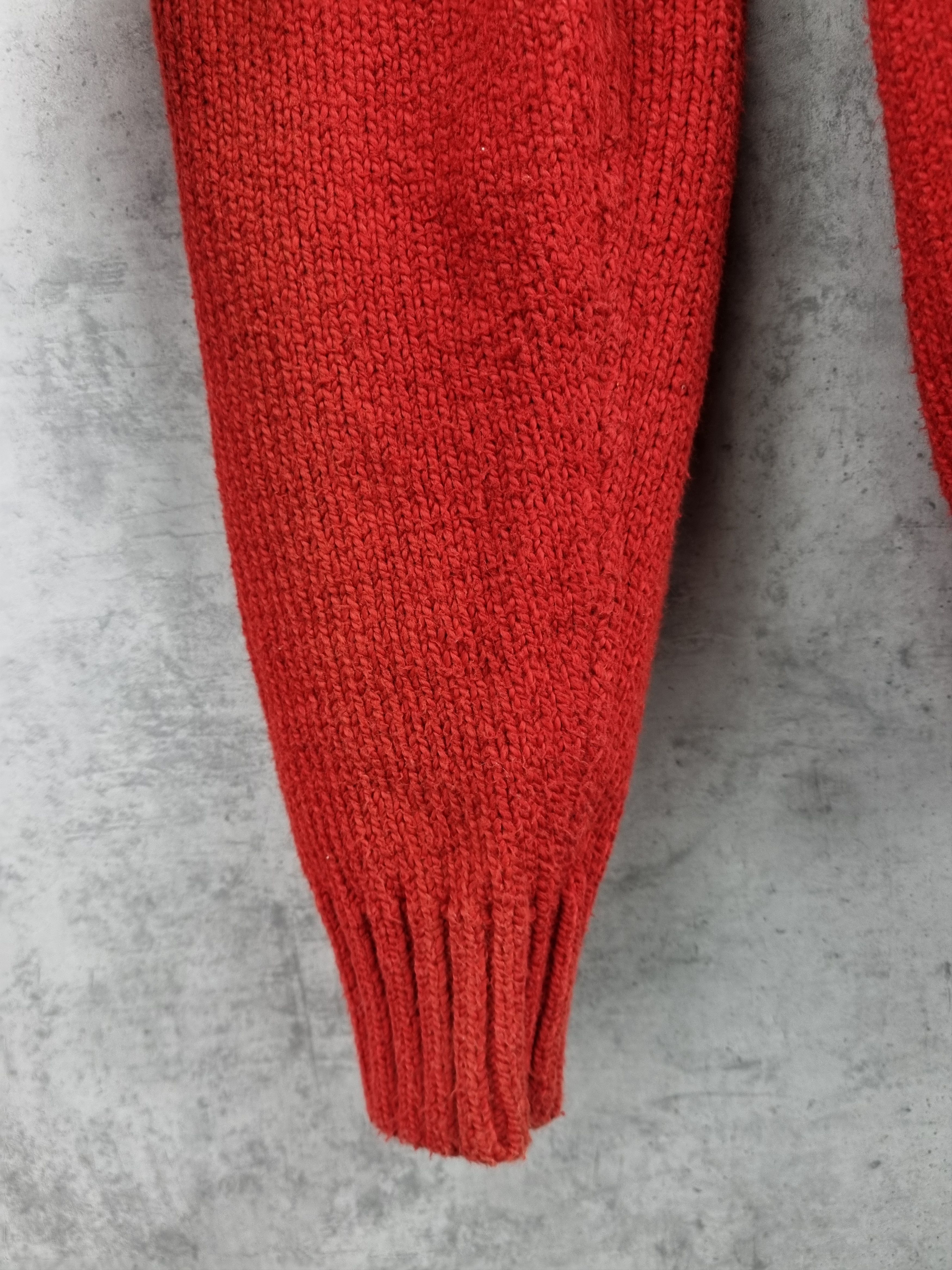 Chaps Ralph Lauren × Polo Ralph Lauren × Ralph Lauren Ralph Lauren Turtleneck Knitted Attractive Red Sweater Size US M / EU 48-50 / 2 - 10 Thumbnail