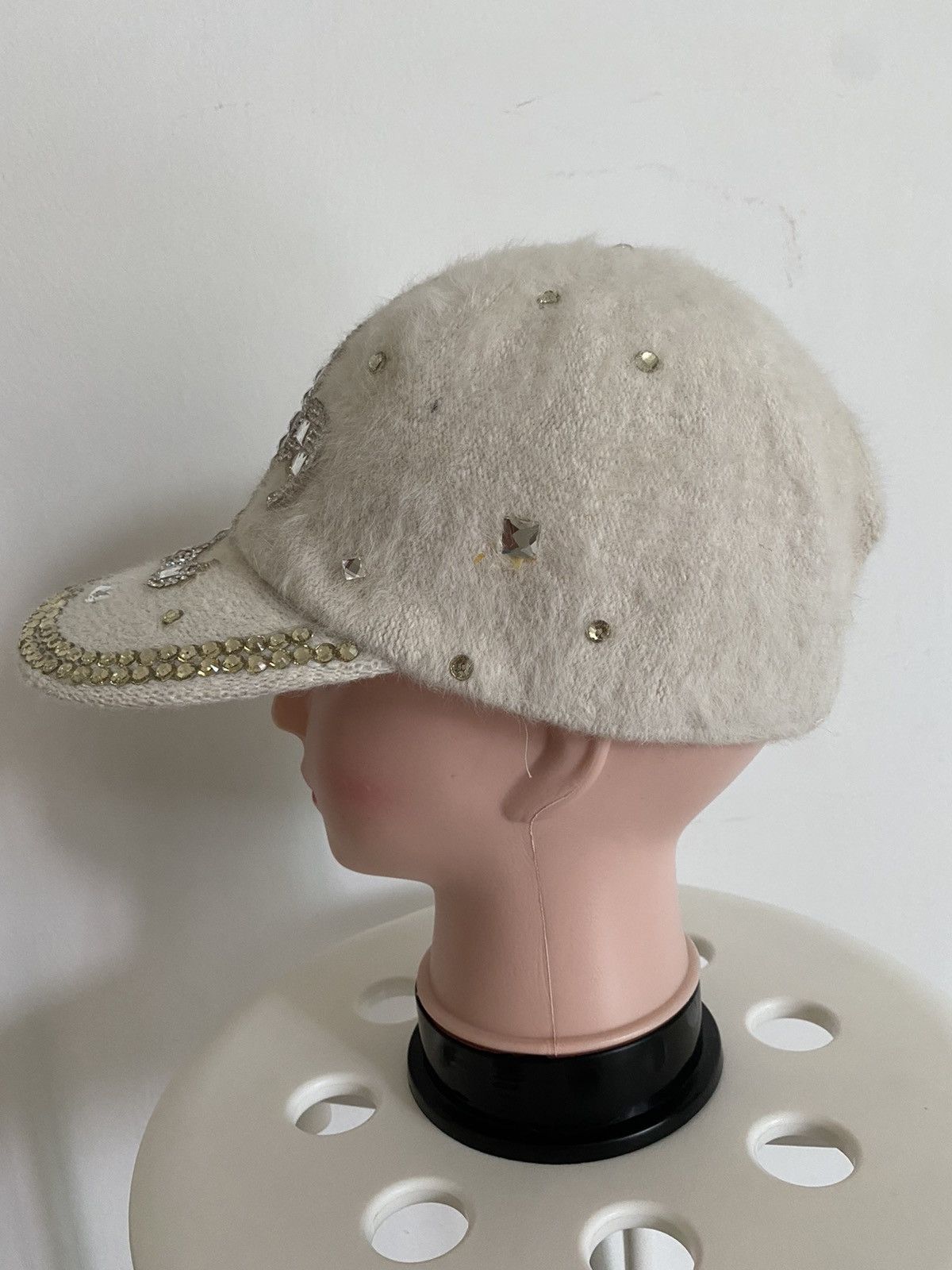 Designer × Japanese Brand × Vintage MOHAIR Hat Boy scouts big logo design rare Size ONE SIZE - 5 Thumbnail