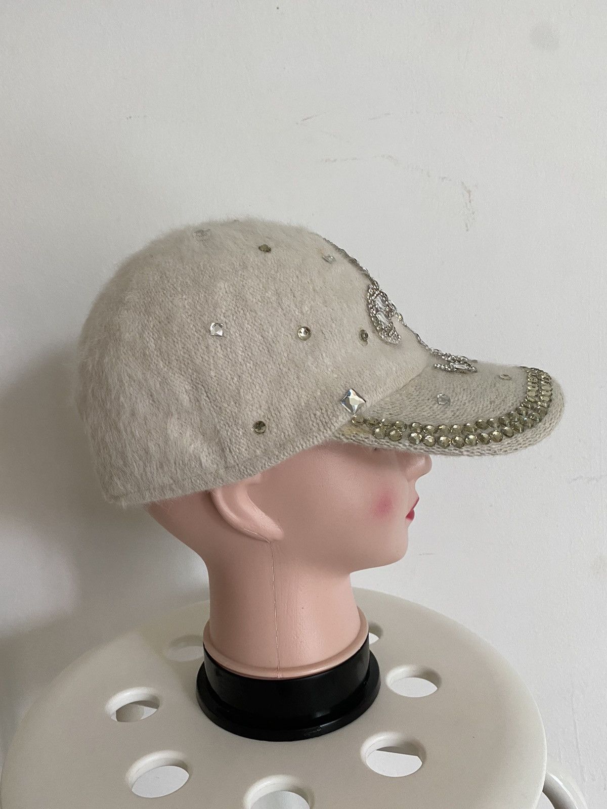 Designer × Japanese Brand × Vintage MOHAIR Hat Boy scouts big logo design rare Size ONE SIZE - 3 Thumbnail