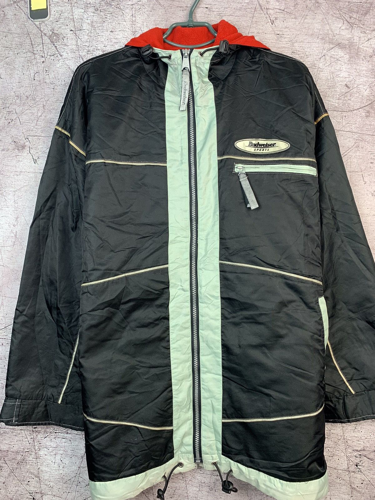 Budweiser × Vintage Budweiser Sports 90s Vintage Mens Jacket Size US L / EU 52-54 / 3 - 3 Thumbnail