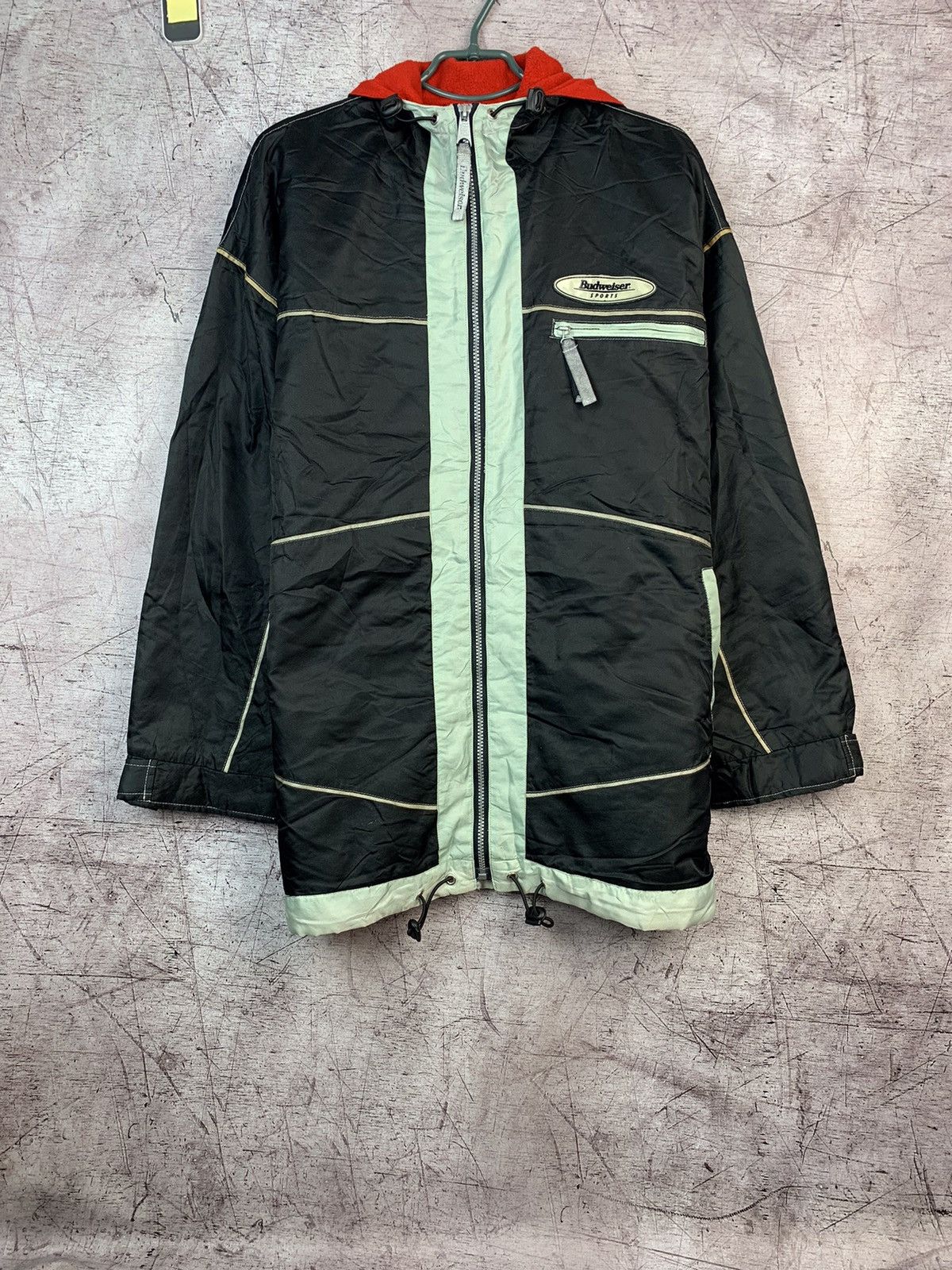 Budweiser × Vintage Budweiser Sports 90s Vintage Mens Jacket Size US L / EU 52-54 / 3 - 1 Thumbnail