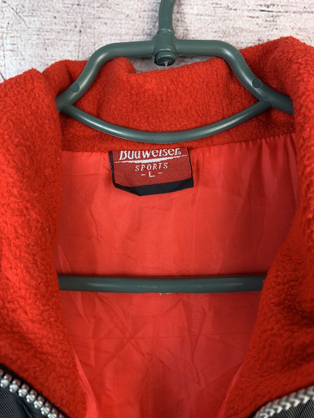 Budweiser × Vintage Budweiser Sports 90s Vintage Mens Jacket Size US L / EU 52-54 / 3 - 10 Thumbnail