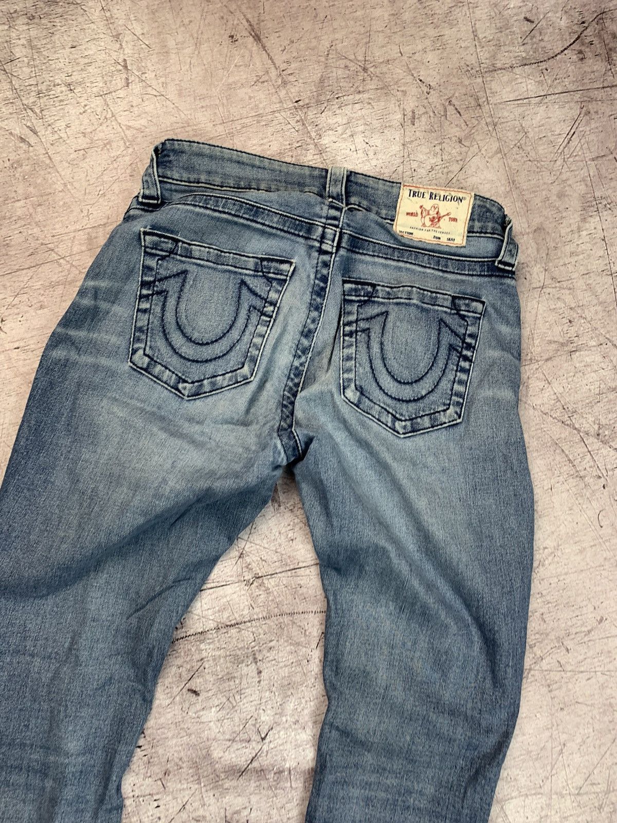 True Religion × Vintage Vintage True Religion Denim Jeans Size 27" / US 4 / IT 40 - 2 Thumbnail