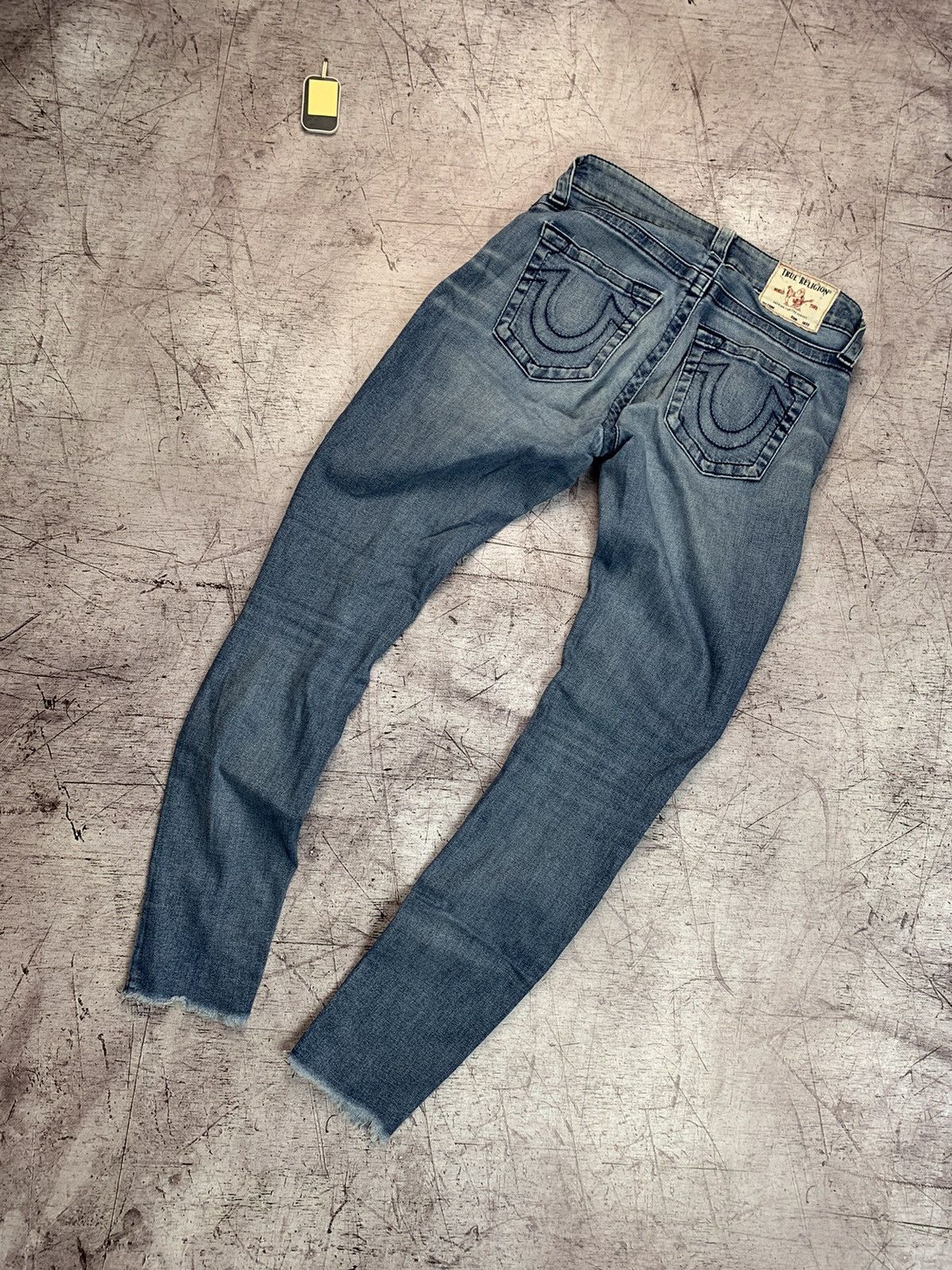 True Religion × Vintage Vintage True Religion Denim Jeans Size 27" / US 4 / IT 40 - 1 Thumbnail