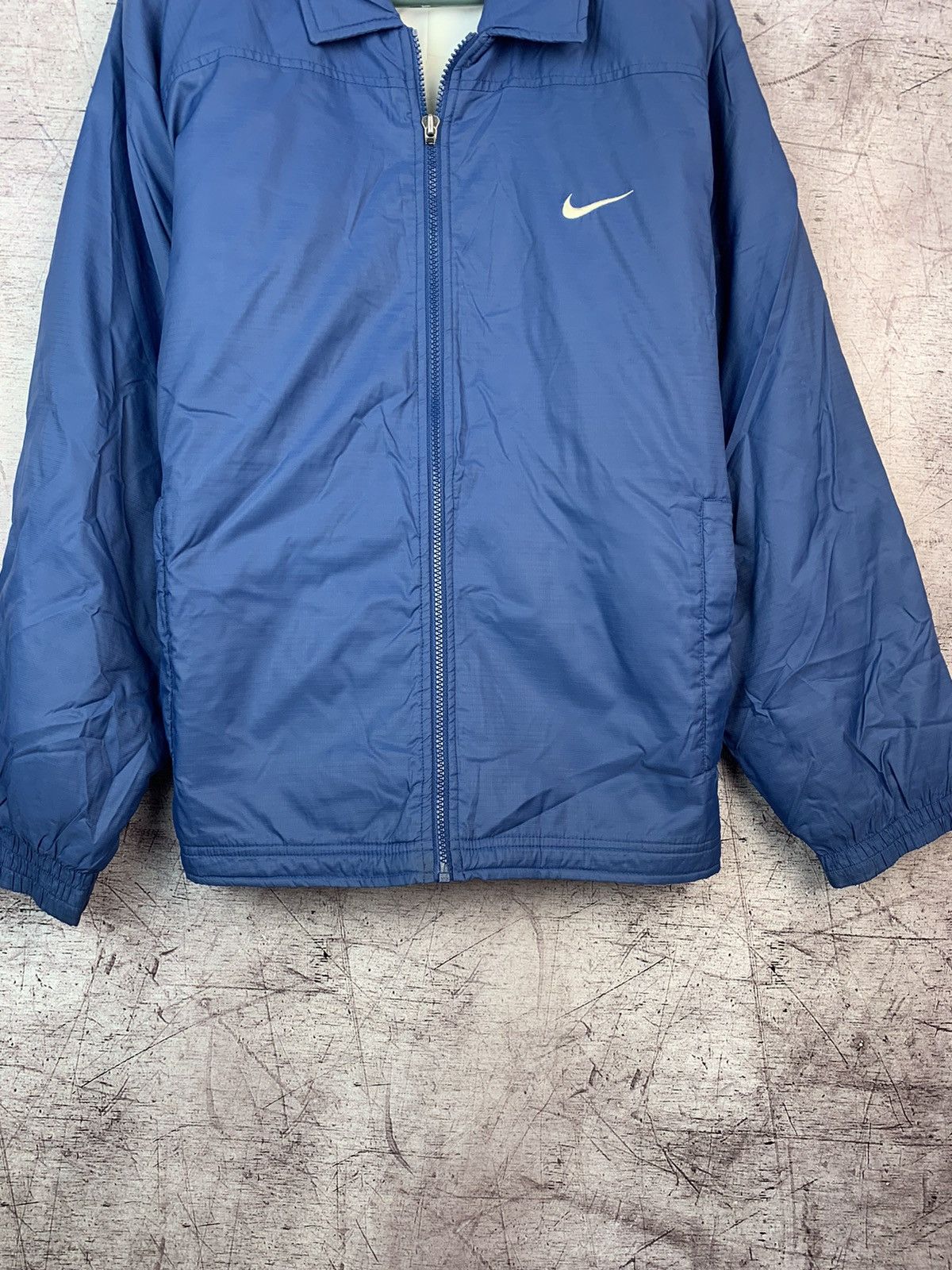 Nike Nike 90s Vintage Mens Nylon Light Jacket Size US S / EU 44-46 / 1 - 3 Thumbnail