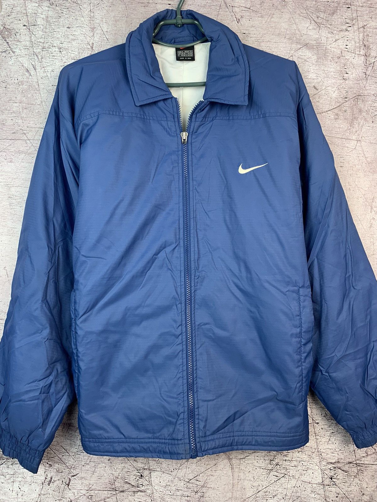 Nike Nike 90s Vintage Mens Nylon Light Jacket Size US S / EU 44-46 / 1 - 2 Thumbnail