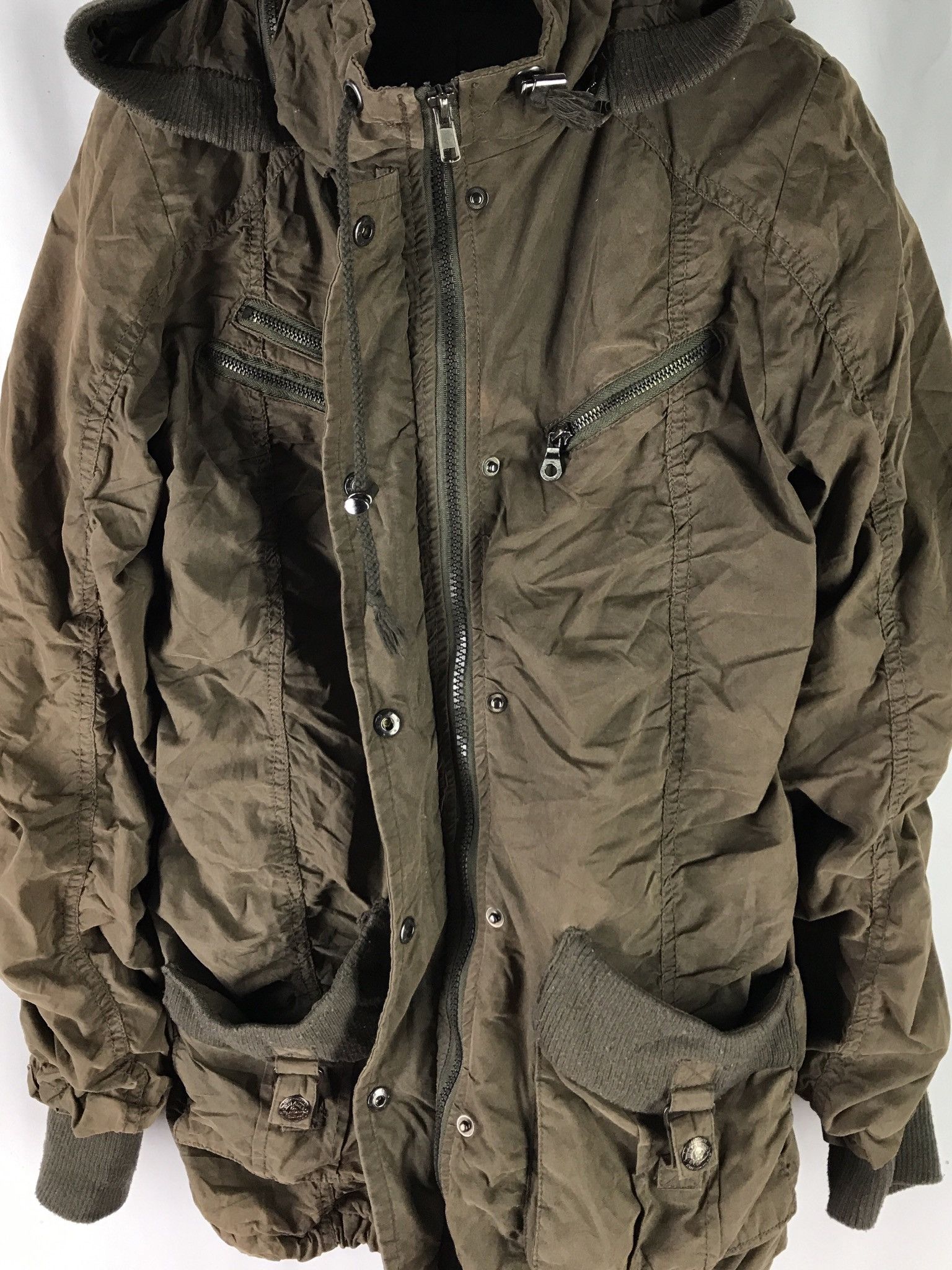 Japanese Brand SKY BOMBER TACTICAL TWILL JACKET PARKA HOODIE Size US S / EU 44-46 / 1 - 10 Thumbnail