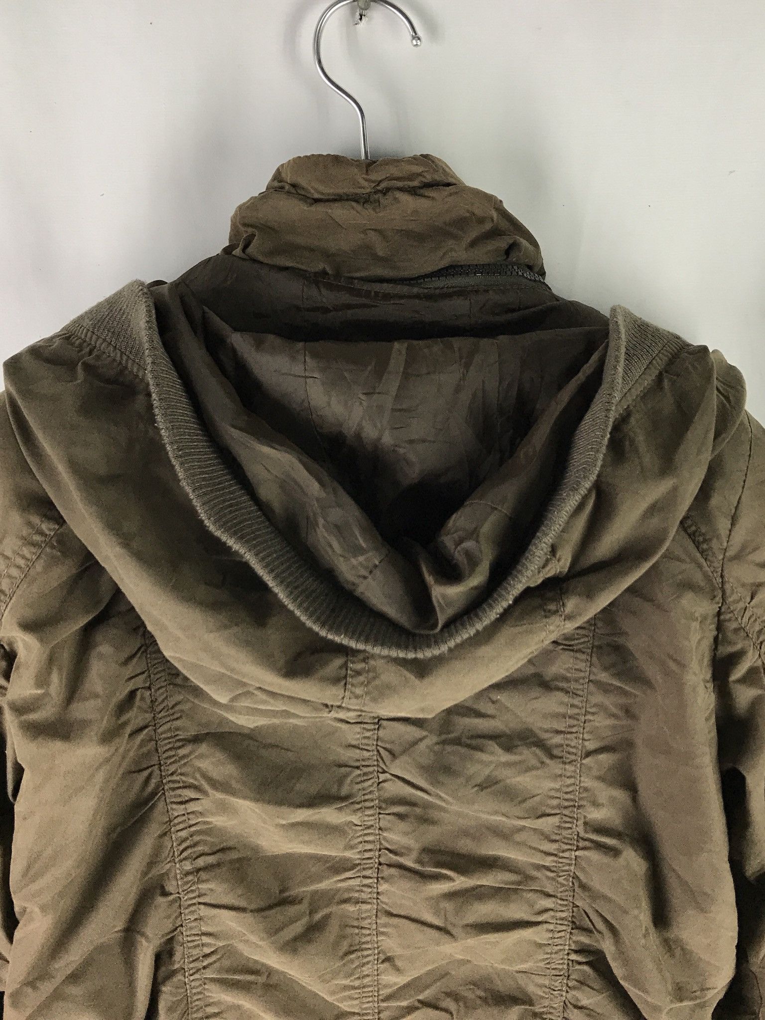 Japanese Brand SKY BOMBER TACTICAL TWILL JACKET PARKA HOODIE Size US S / EU 44-46 / 1 - 8 Thumbnail