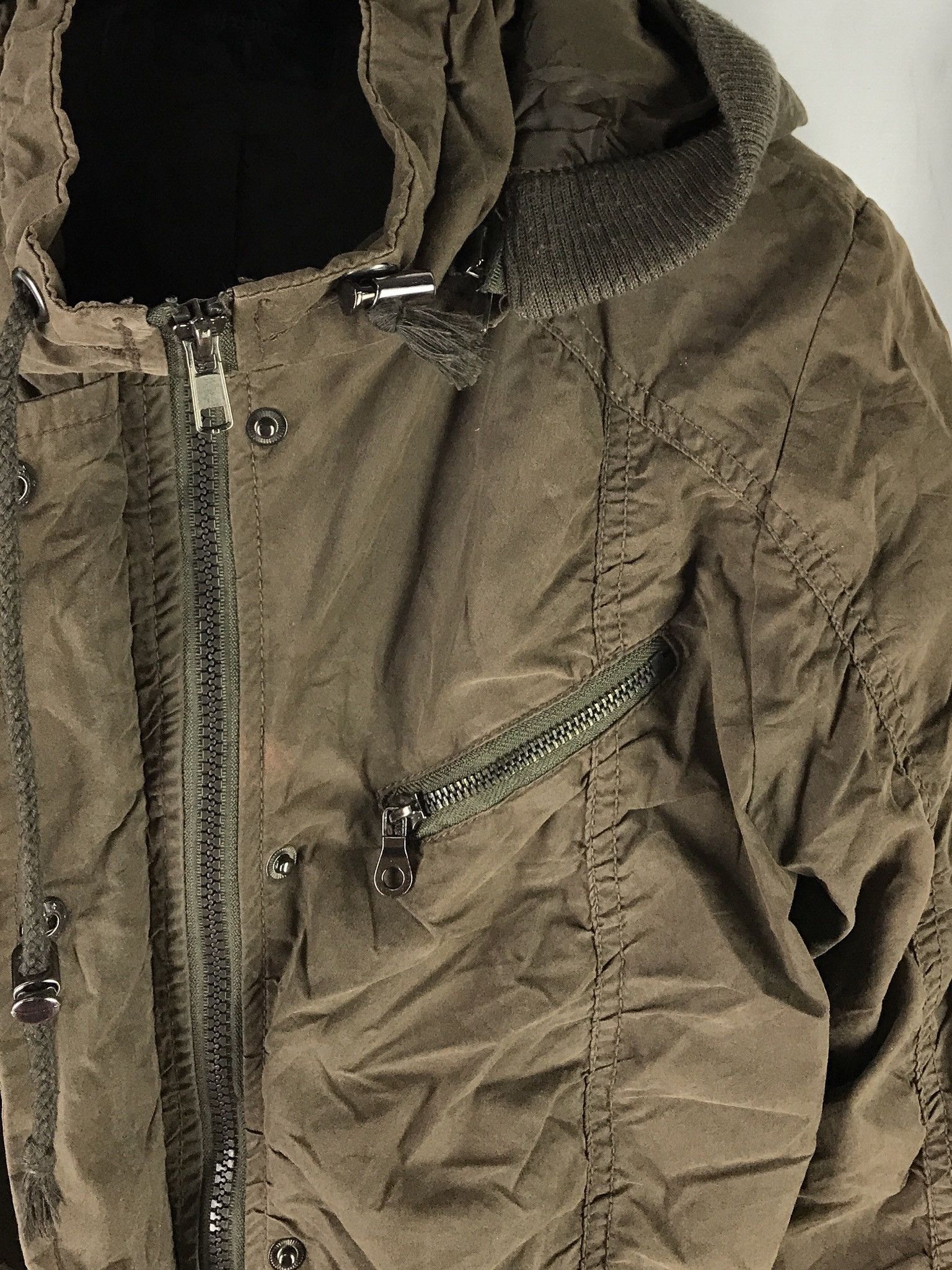 Japanese Brand SKY BOMBER TACTICAL TWILL JACKET PARKA HOODIE Size US S / EU 44-46 / 1 - 9 Thumbnail