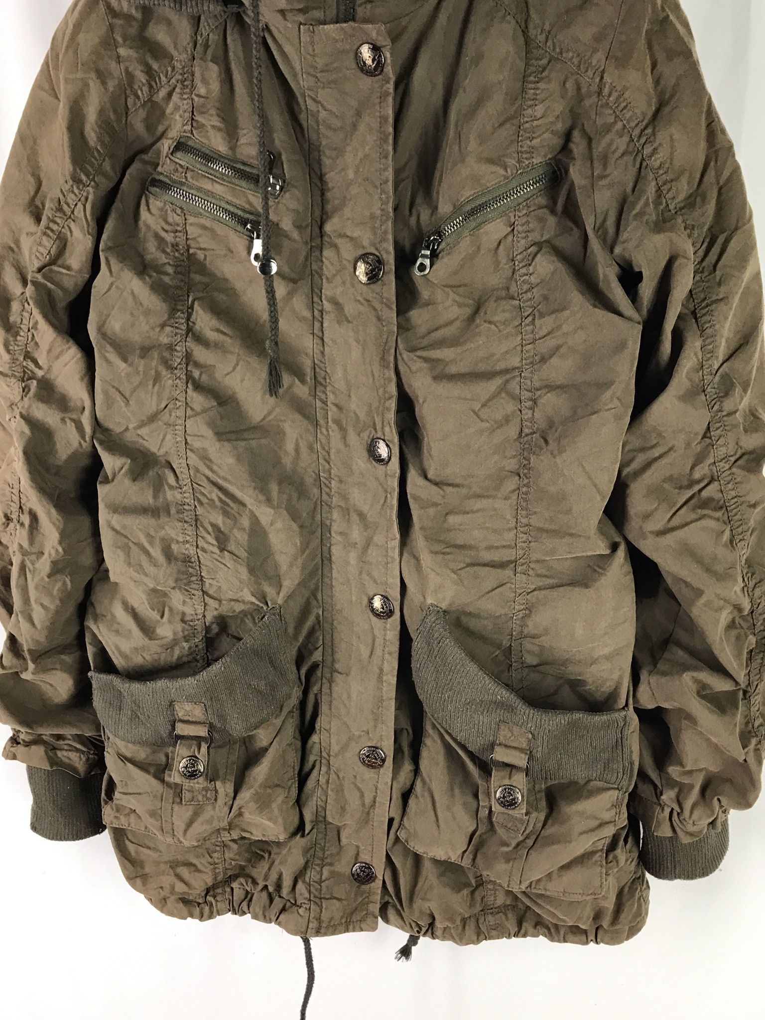 Japanese Brand SKY BOMBER TACTICAL TWILL JACKET PARKA HOODIE Size US S / EU 44-46 / 1 - 5 Thumbnail