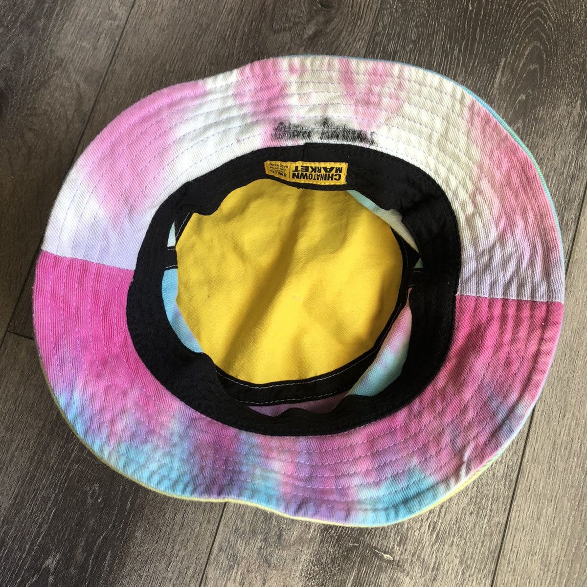 Market Chinatown Market Smiley Tie Dye Bucket Hat Size ONE SIZE - 3 Thumbnail