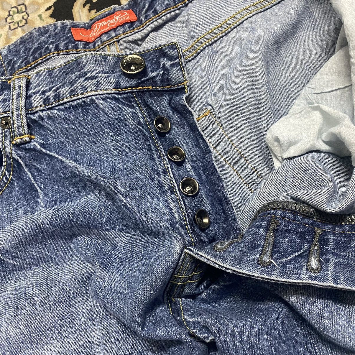 Ed Hardy Ed Hardy Light Wash Jeans Size US 36 / EU 52 - 17 Thumbnail