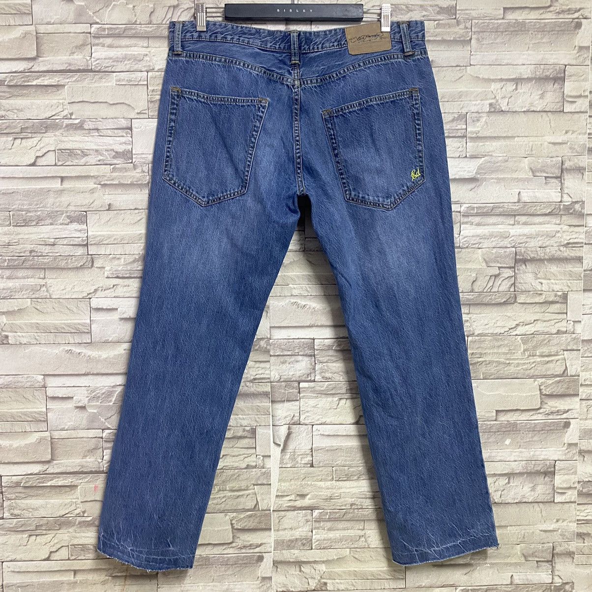 Ed Hardy Ed Hardy Light Wash Jeans Size US 36 / EU 52 - 10 Thumbnail
