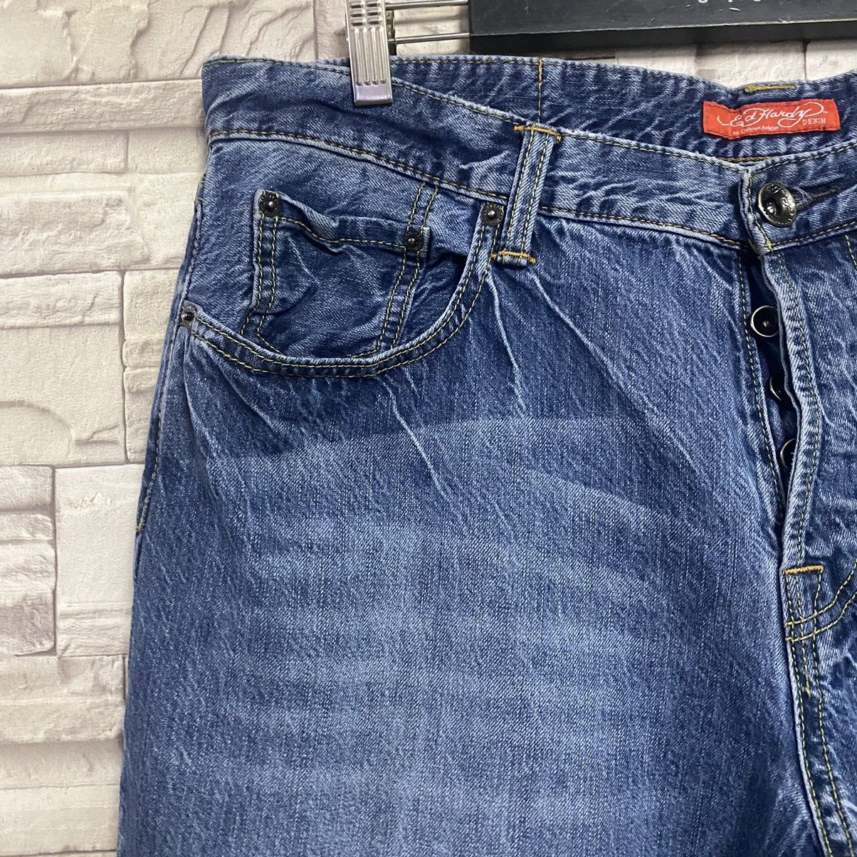 Ed Hardy Ed Hardy Light Wash Jeans Size US 36 / EU 52 - 8 Thumbnail