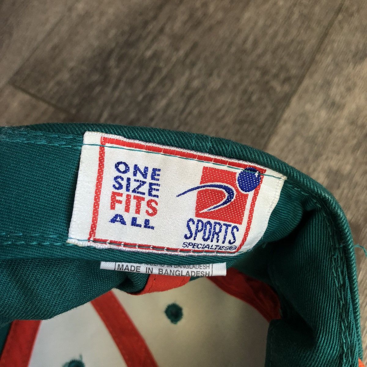 NFL Vintage 1990s NFL Miami Dolphins Sports Specialties Logo Hat Size ONE SIZE - 7 Thumbnail