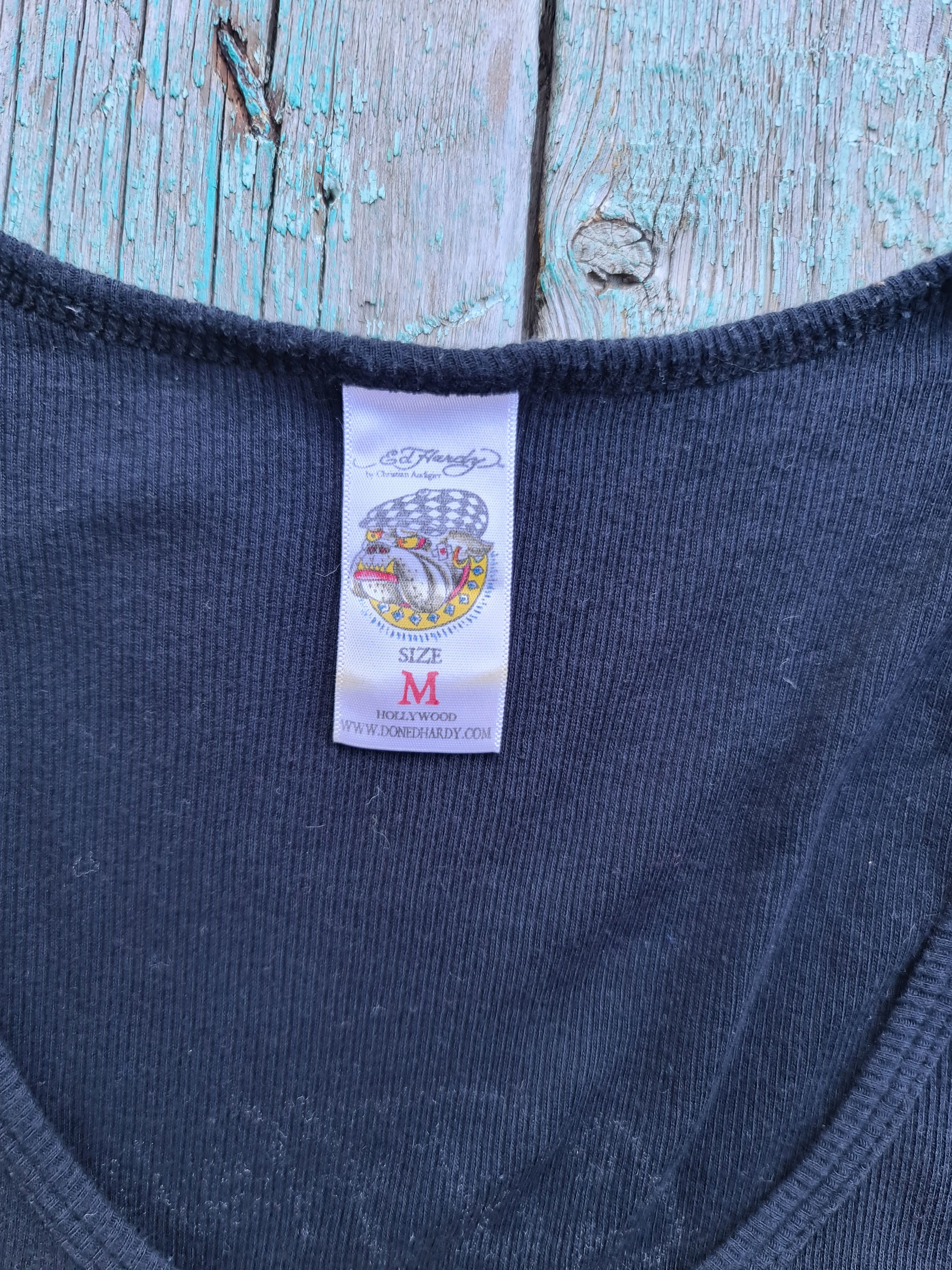 Christian Audigier Vintage Ed hardy Crystals Cross Size US M / EU 48-50 / 2 - 4 Thumbnail